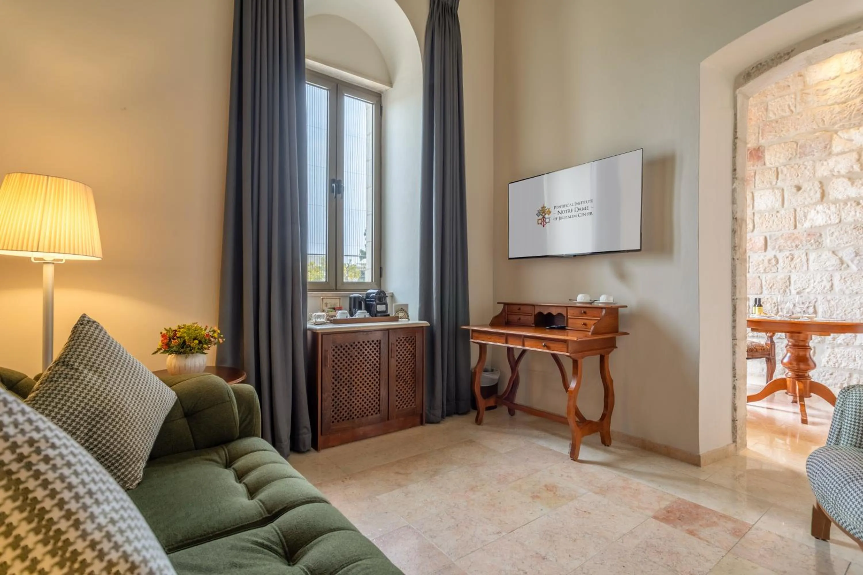 TV and multimedia in Notre Dame of Jerusalem Center