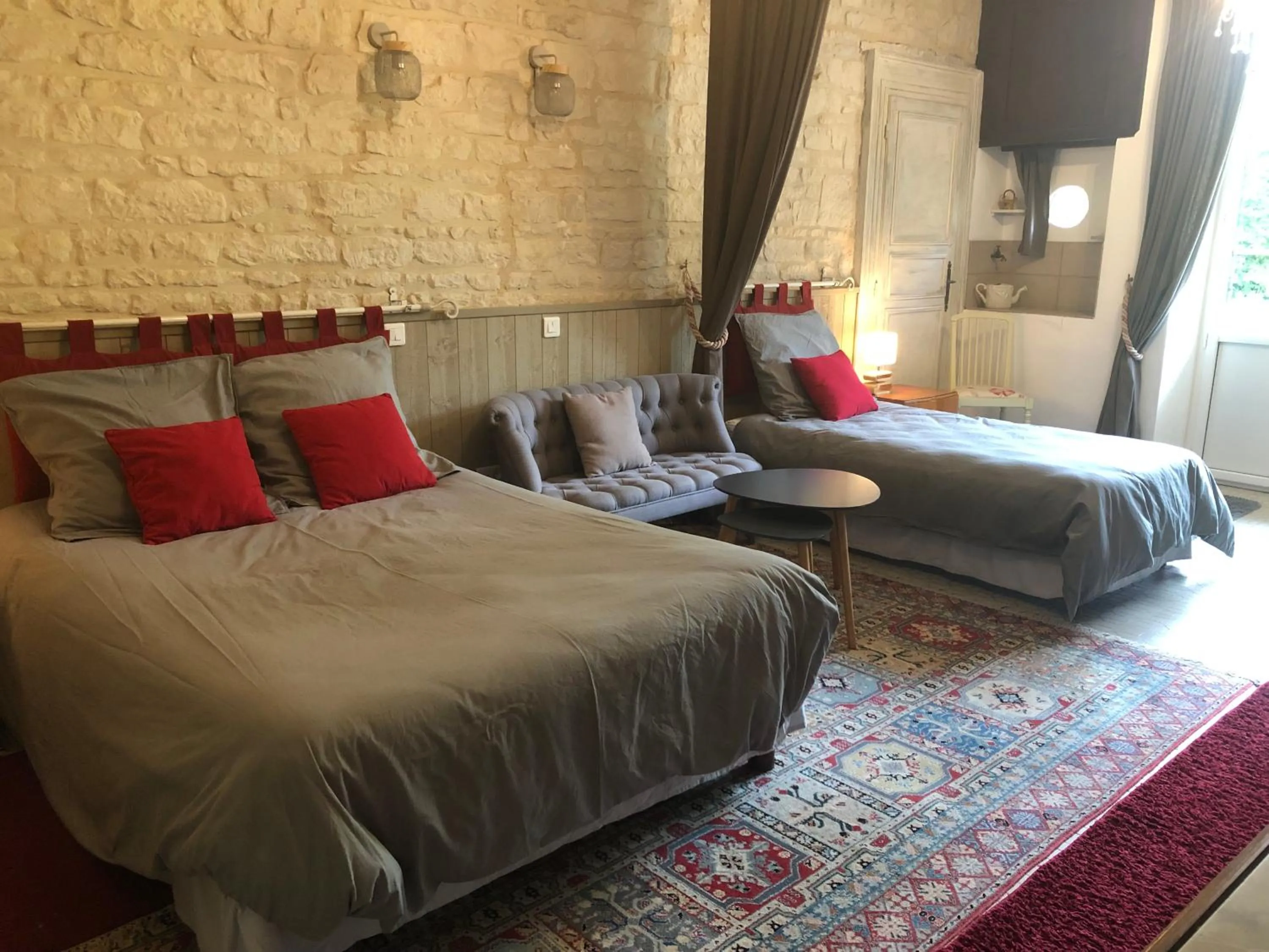 Bed in Le Logis de Vallans