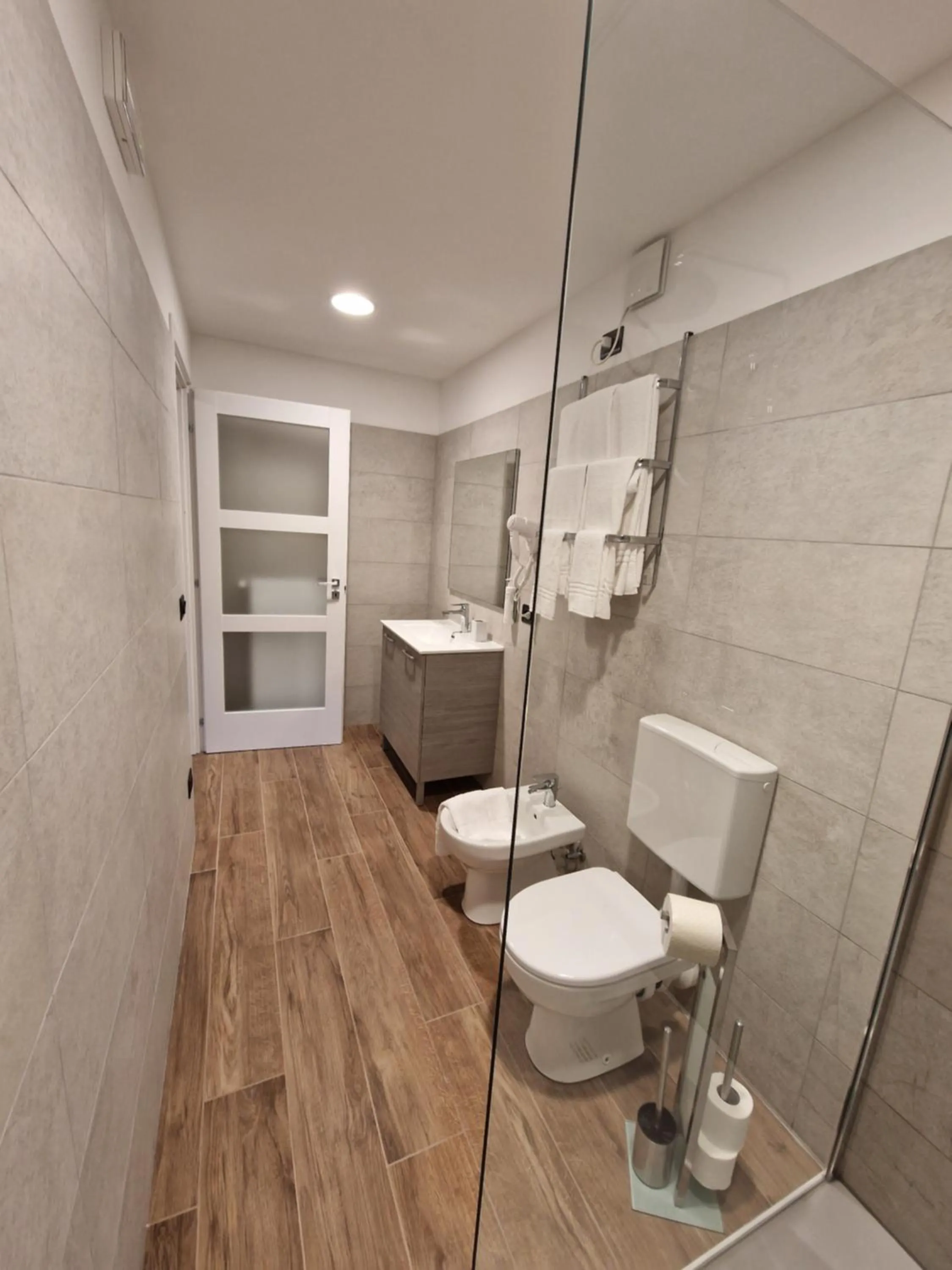 Bathroom in Hotel Raibl e Appartamenti
