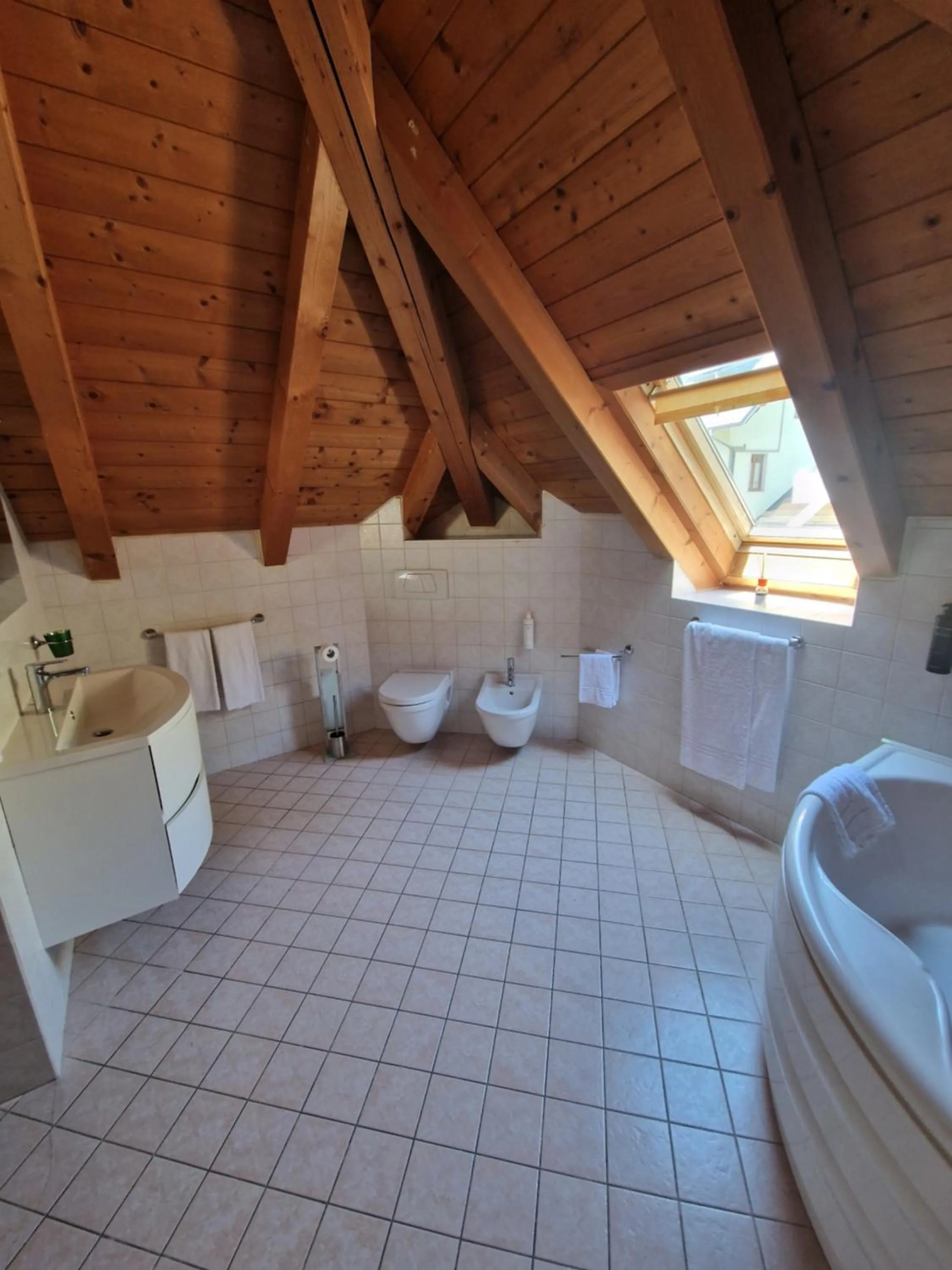 Bathroom in Hotel Raibl e Appartamenti