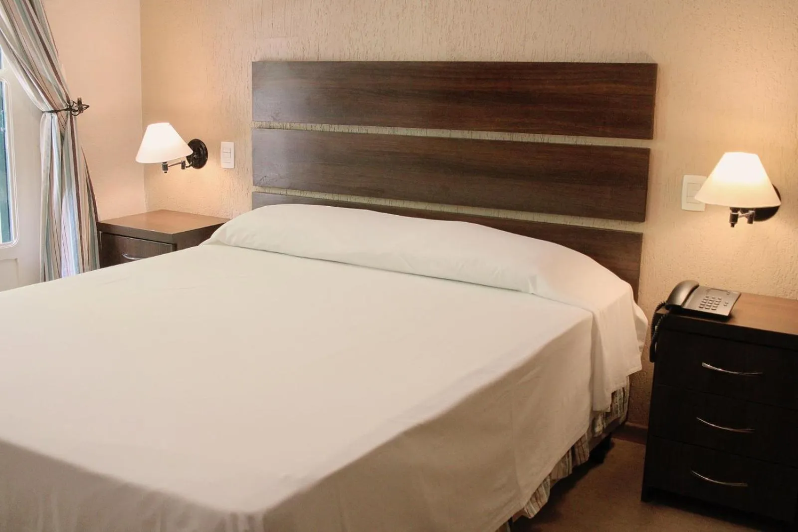 Bed in Hotel Atlântico Praia Cassino Rio Grande