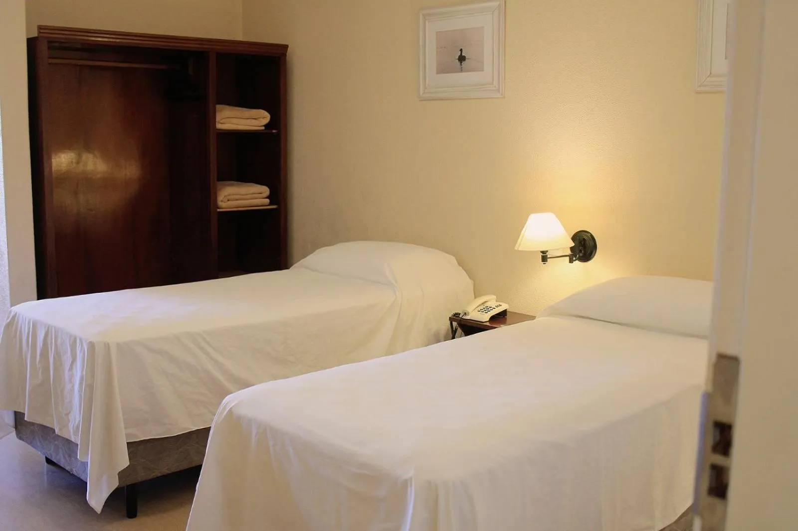 Bed in Hotel Atlântico Praia Cassino Rio Grande