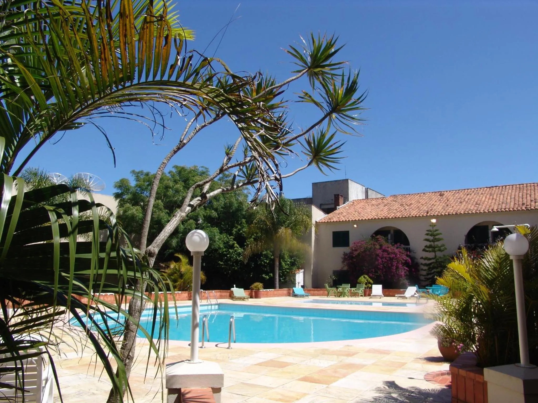 Garden in Hotel Atlântico Praia Cassino Rio Grande