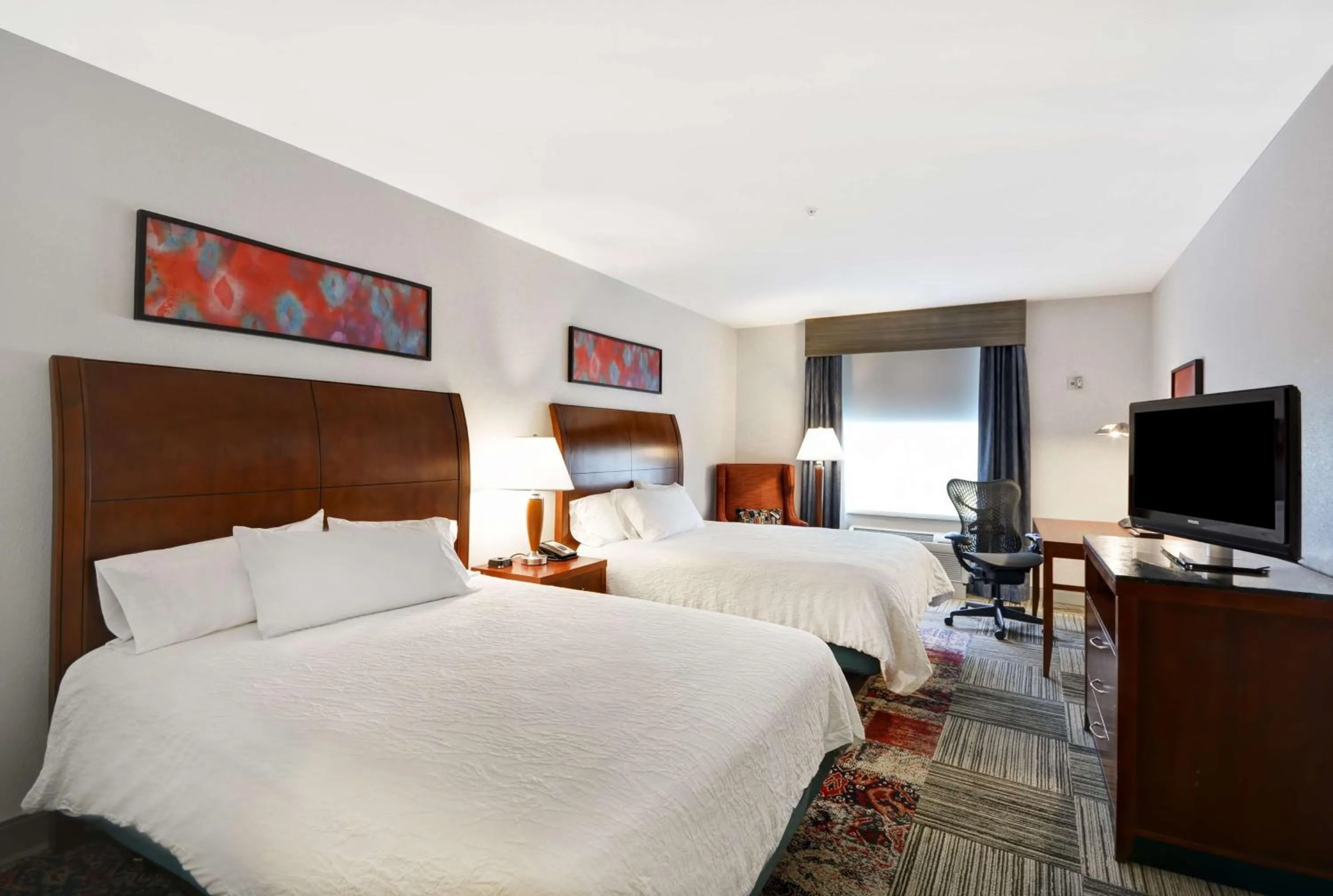 Bed in Hilton Garden Inn Gulfport - Biloxi Airport