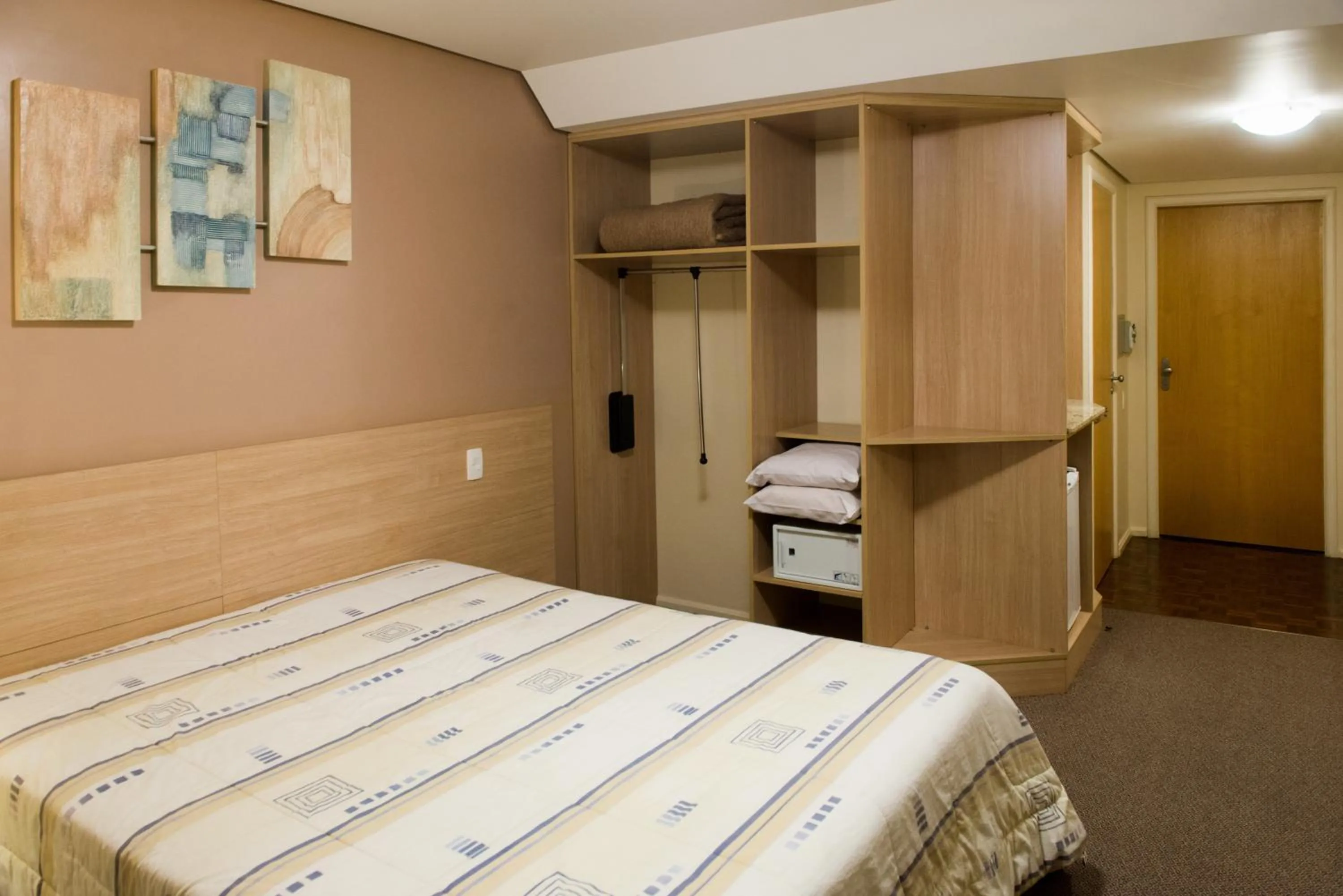 Bed in Hotel Atlantico Rio Grande