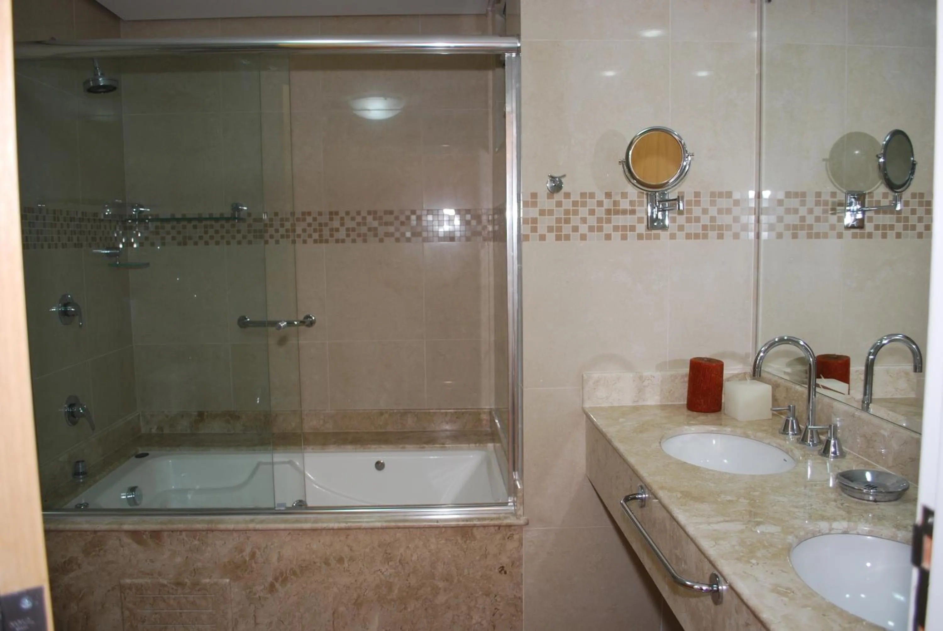 Shower in Hotel Atlantico Rio Grande