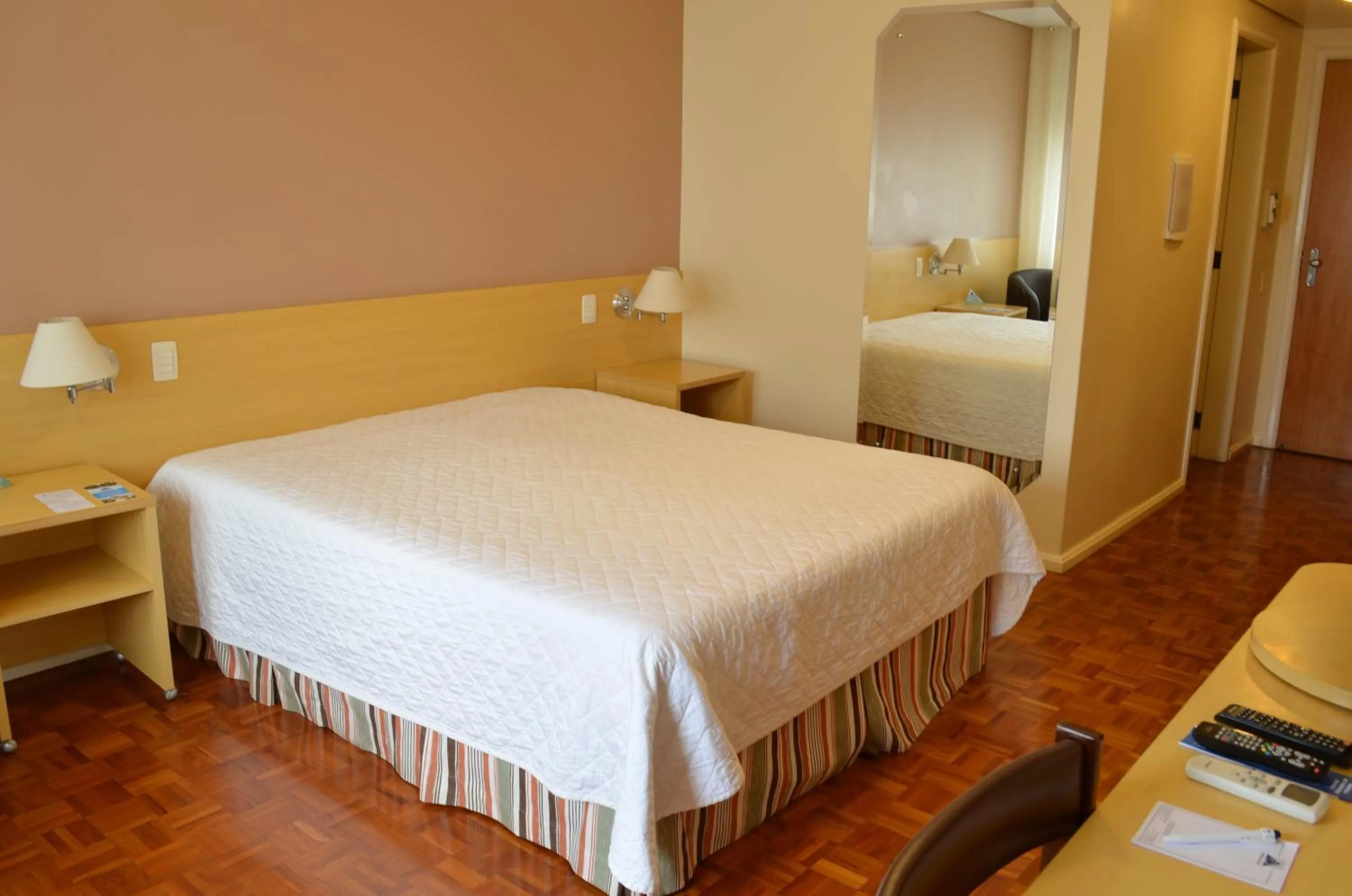 Bed in Hotel Atlantico Rio Grande