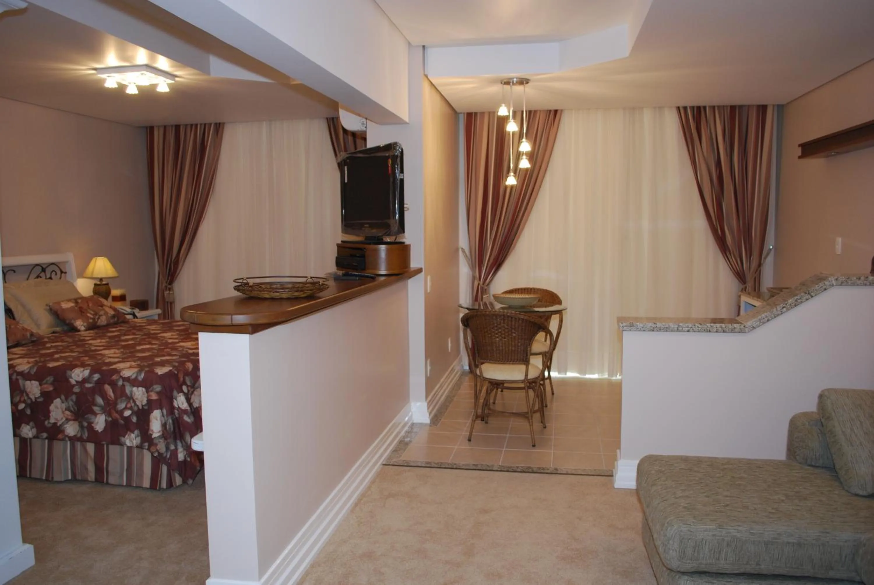 Bed in Hotel Atlantico Rio Grande