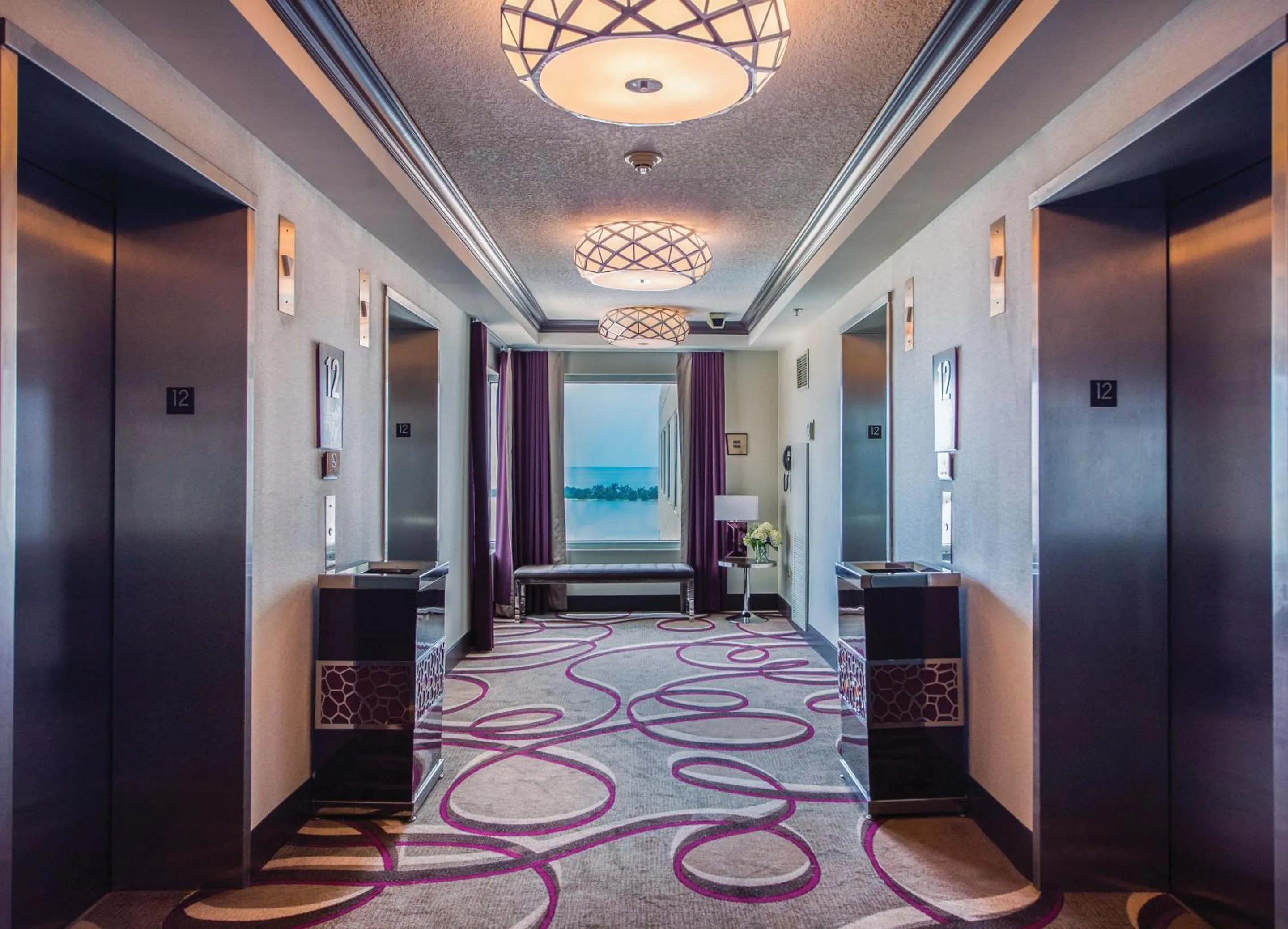 elevator in Harrah's Gulf Coast, A Caesars Destination