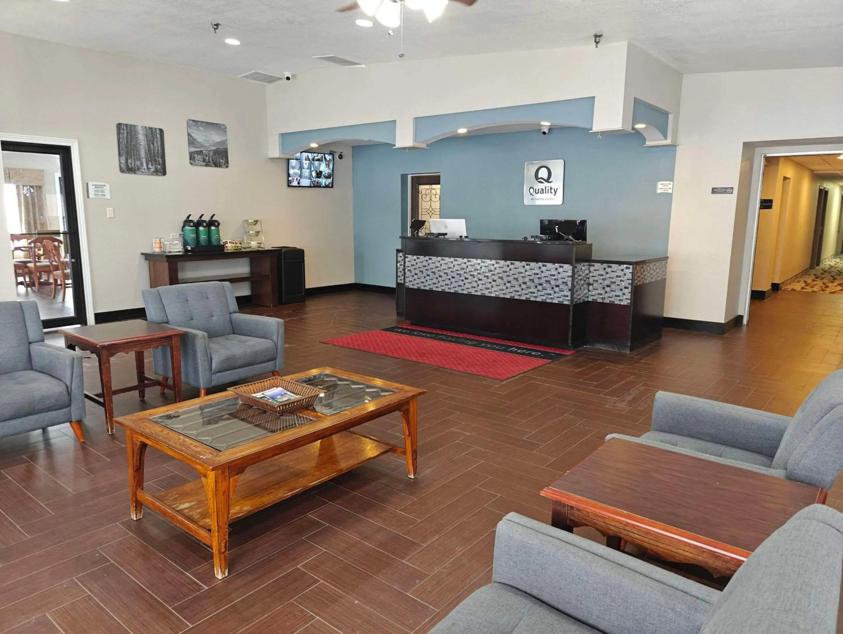 Lobby or reception in Quality Inn Gaylord