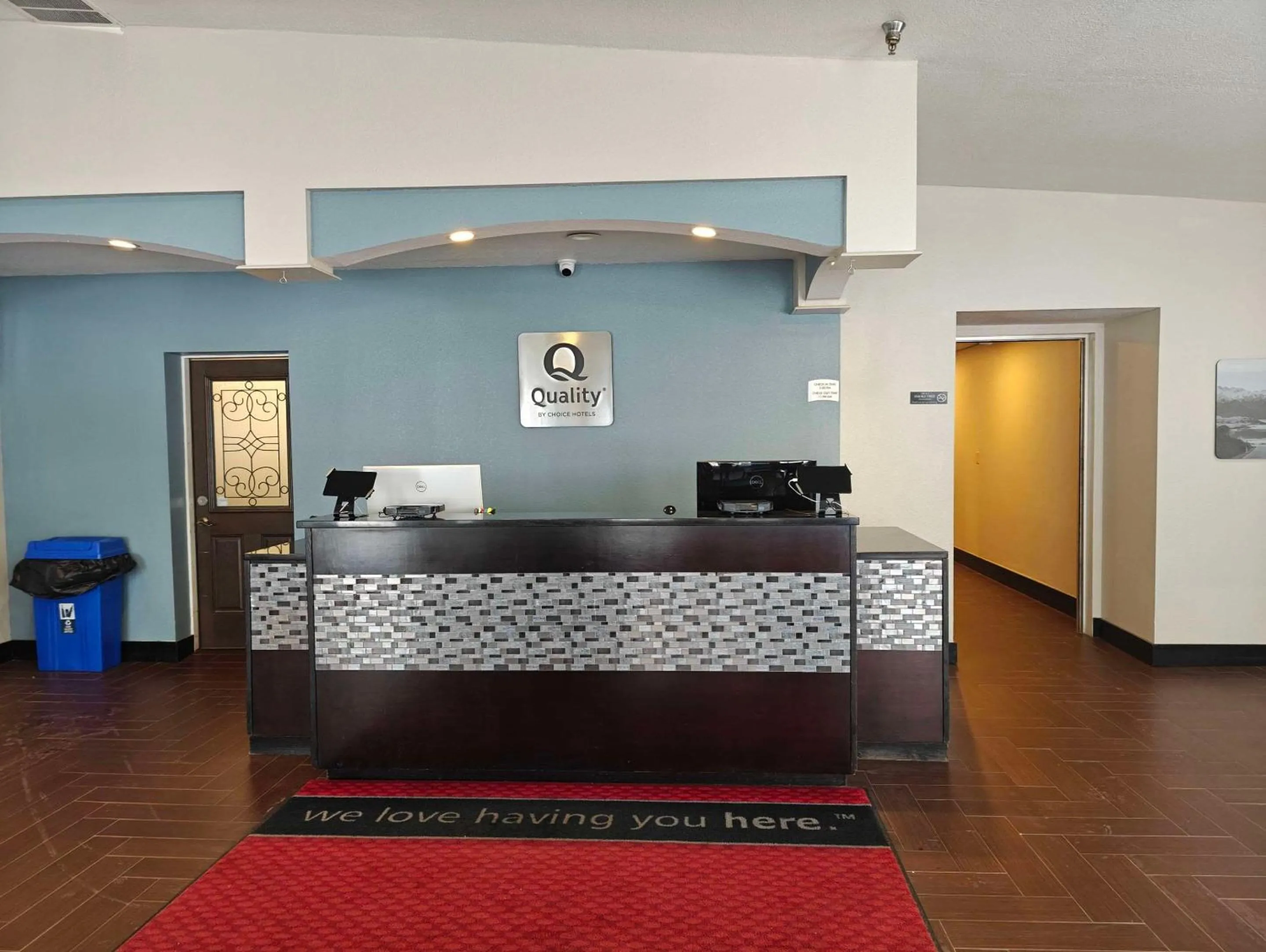 Lobby or reception in Quality Inn Gaylord