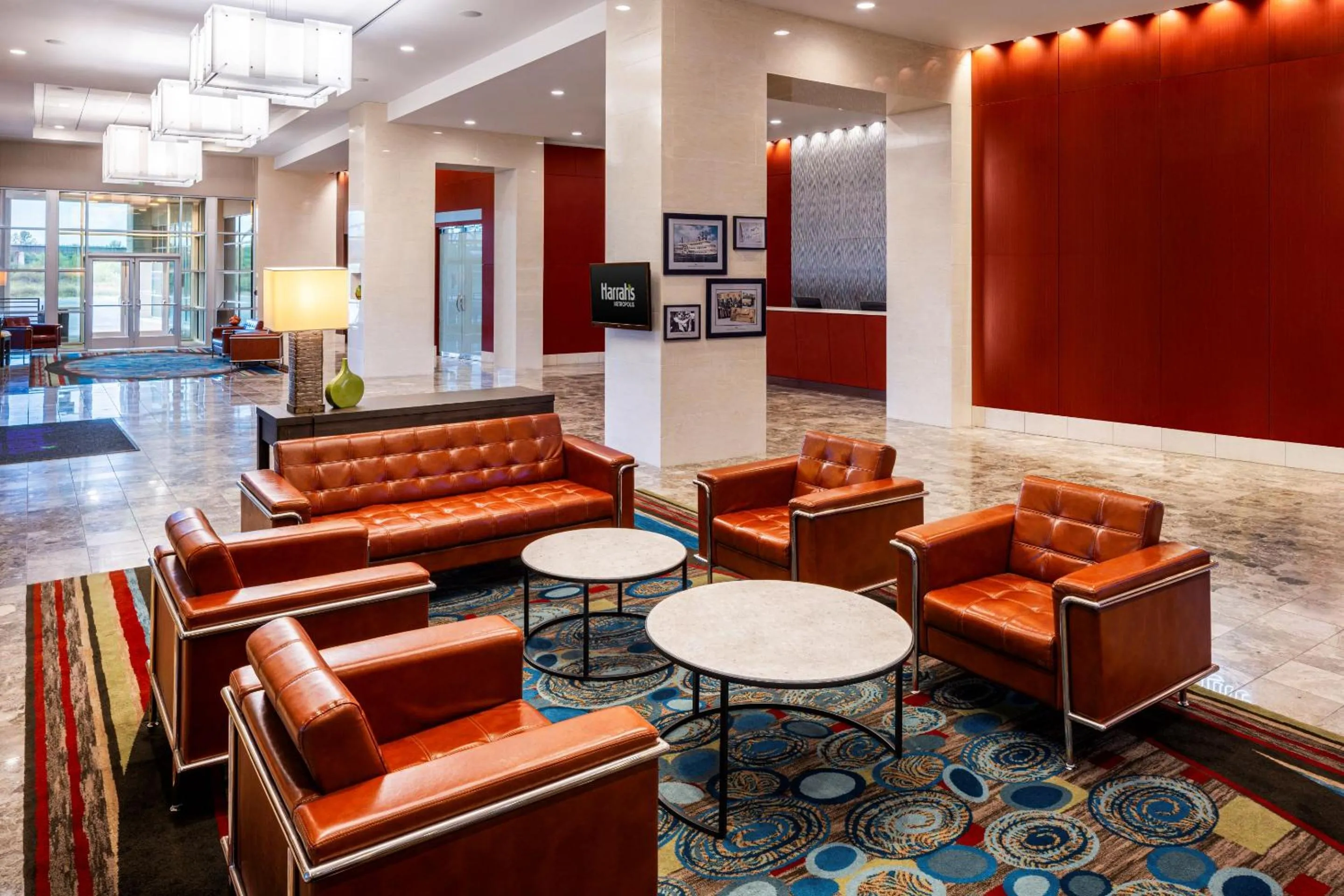 Lobby or reception in Harrah's Metropolis, A Caesars Destination