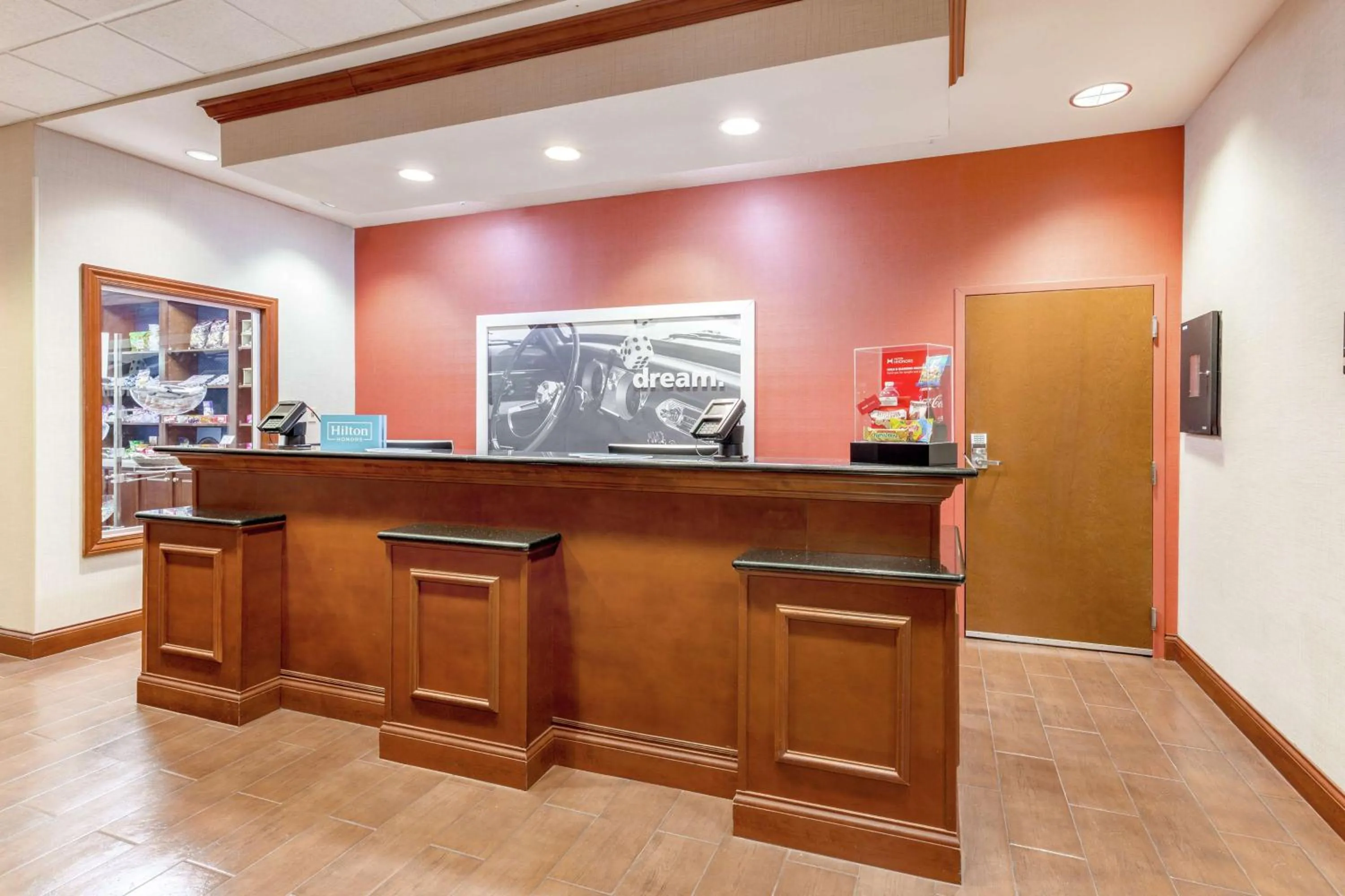 Lobby or reception in Hampton Inn Auburn