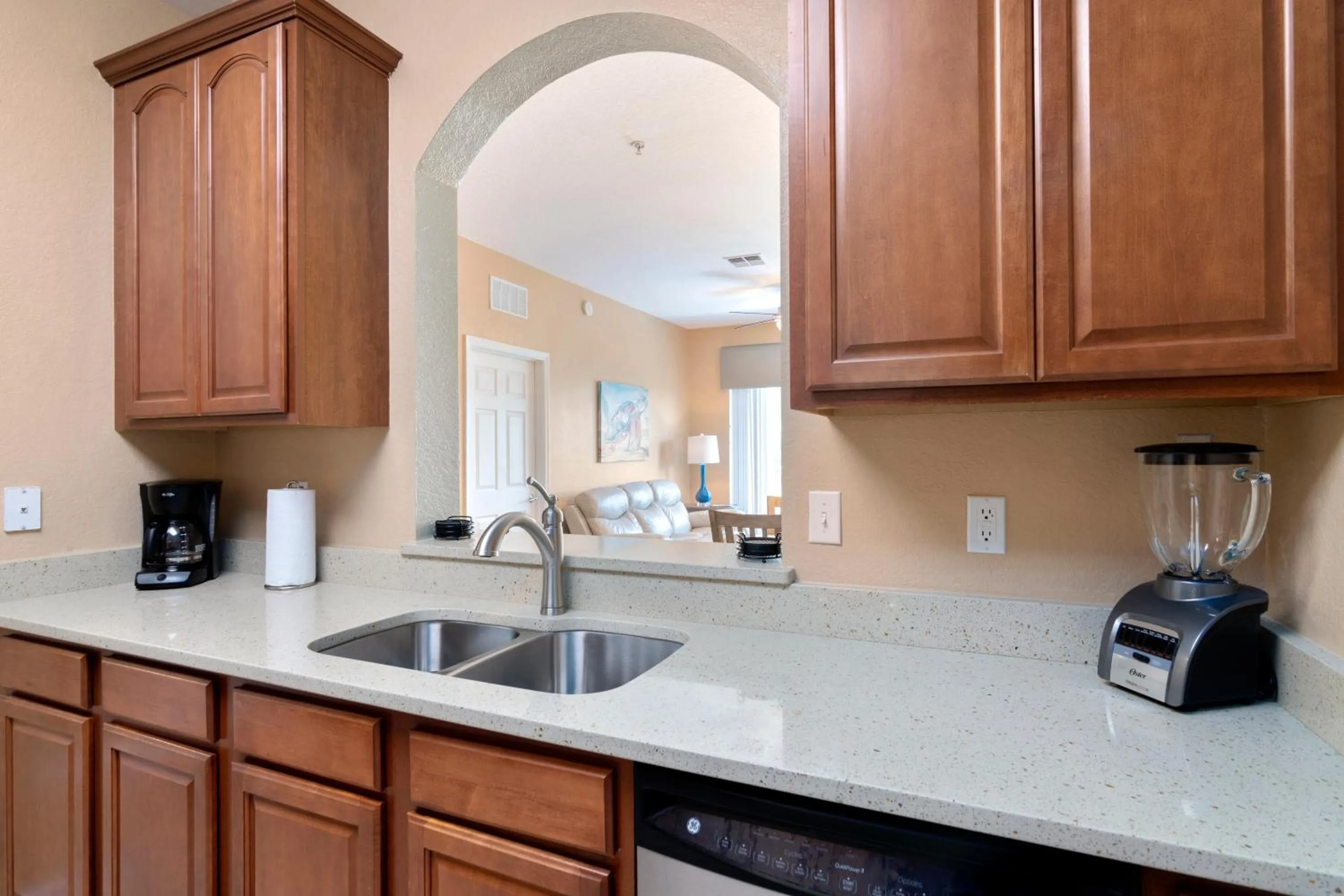 Kitchen or kitchenette in Orlando Resort Rentals at Universal Boulevard