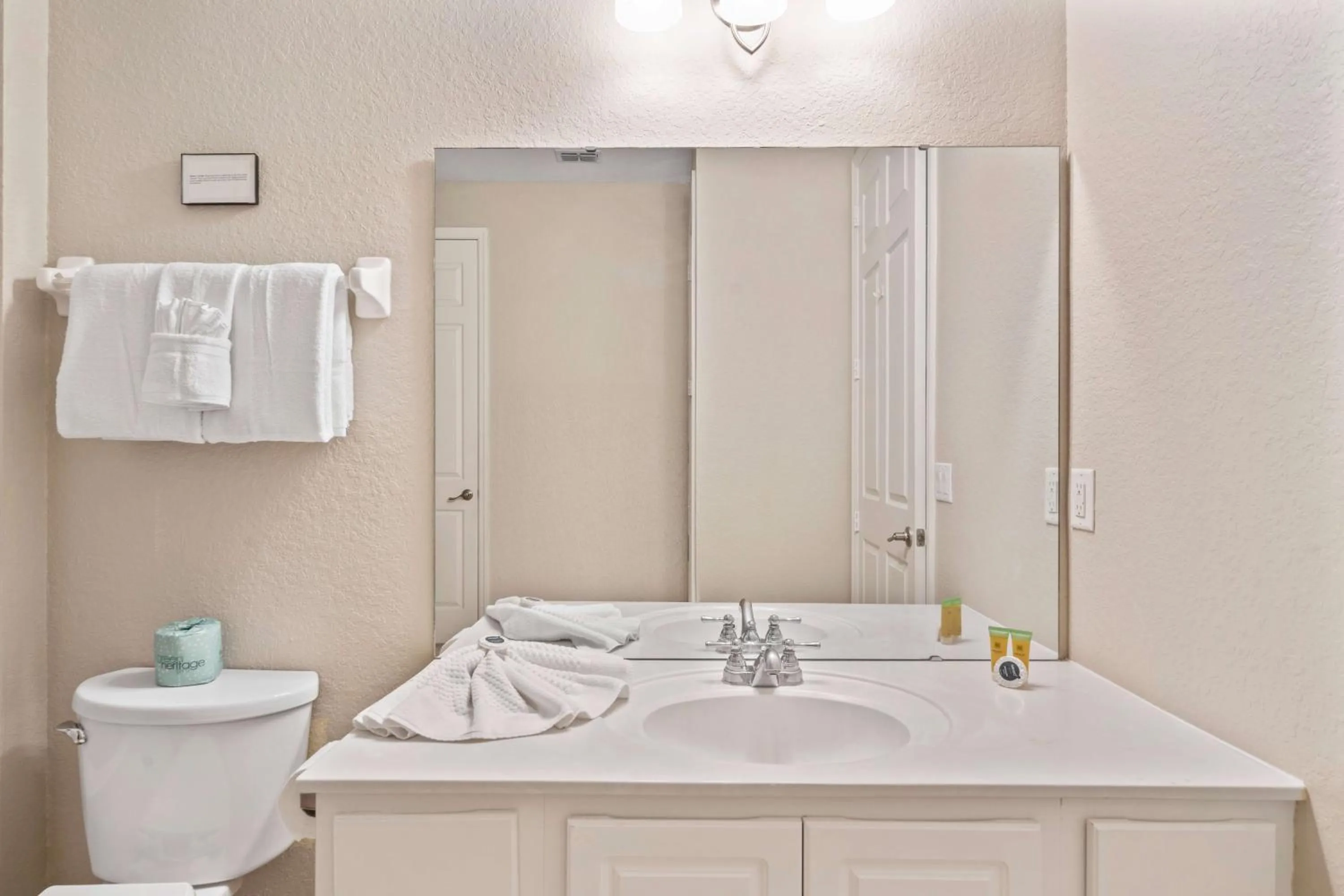 Toilet in Orlando Resort Rentals at Universal Boulevard