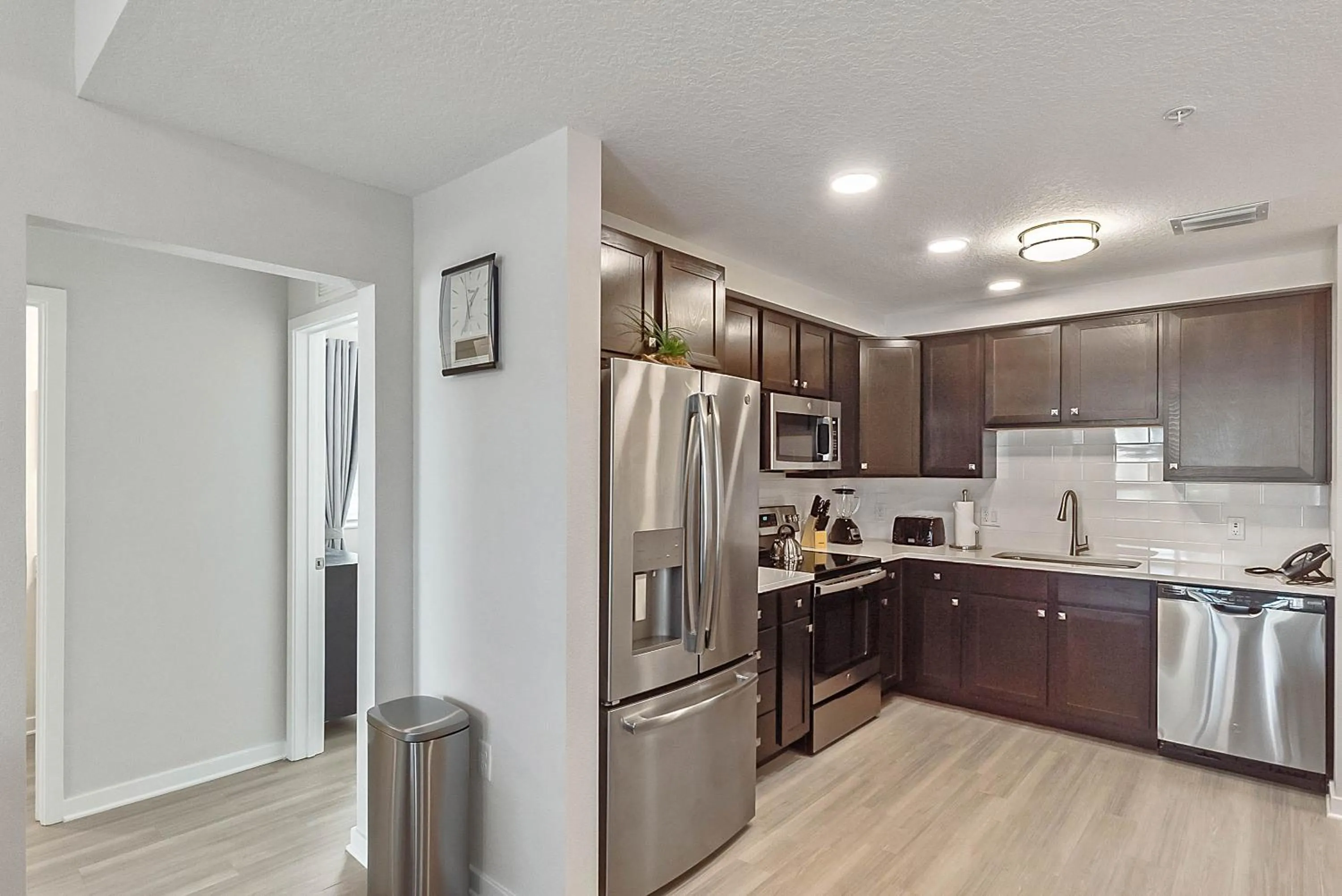 Kitchen or kitchenette in Orlando Resort Rentals at Universal Boulevard