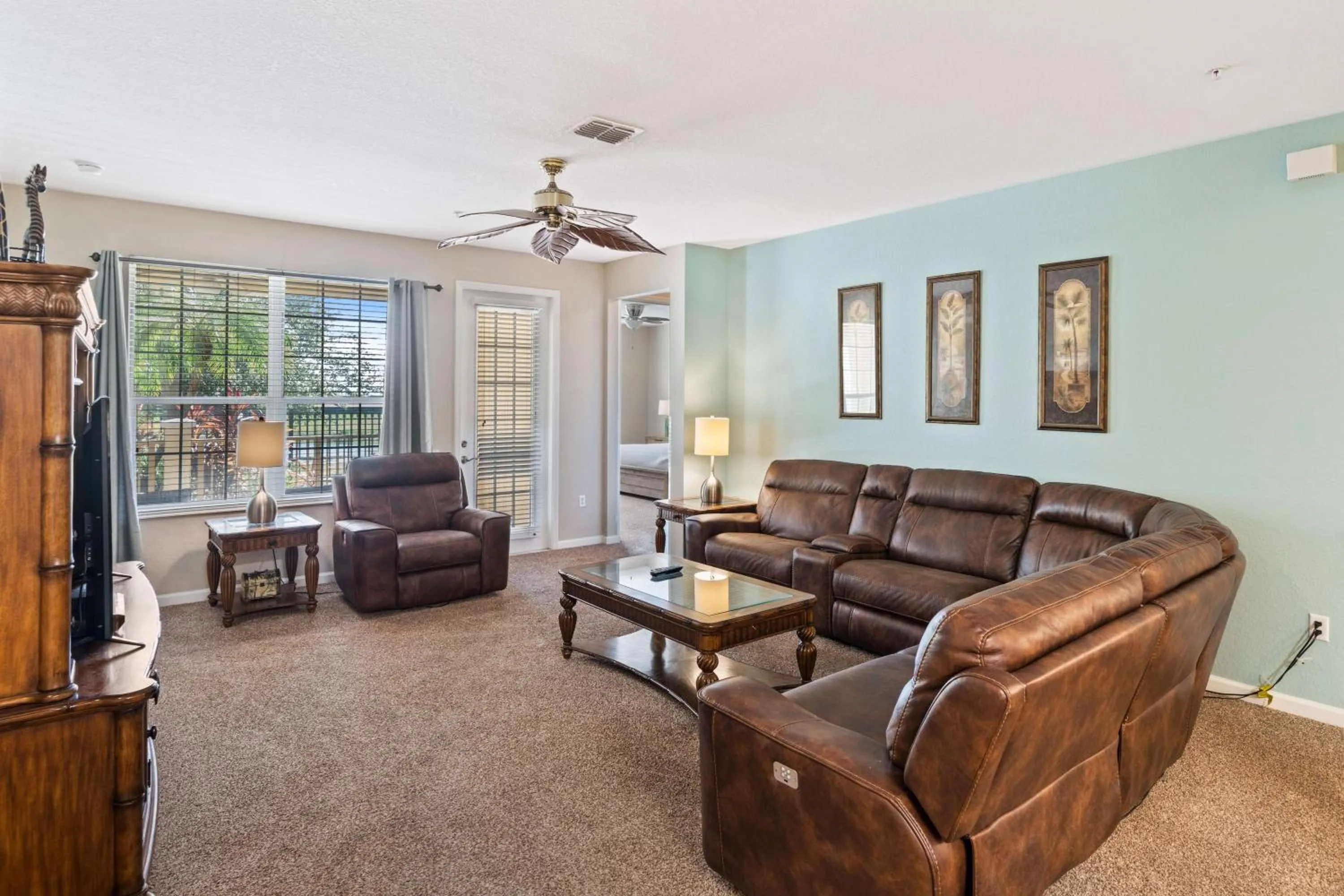 TV and multimedia in Orlando Resort Rentals at Universal Boulevard