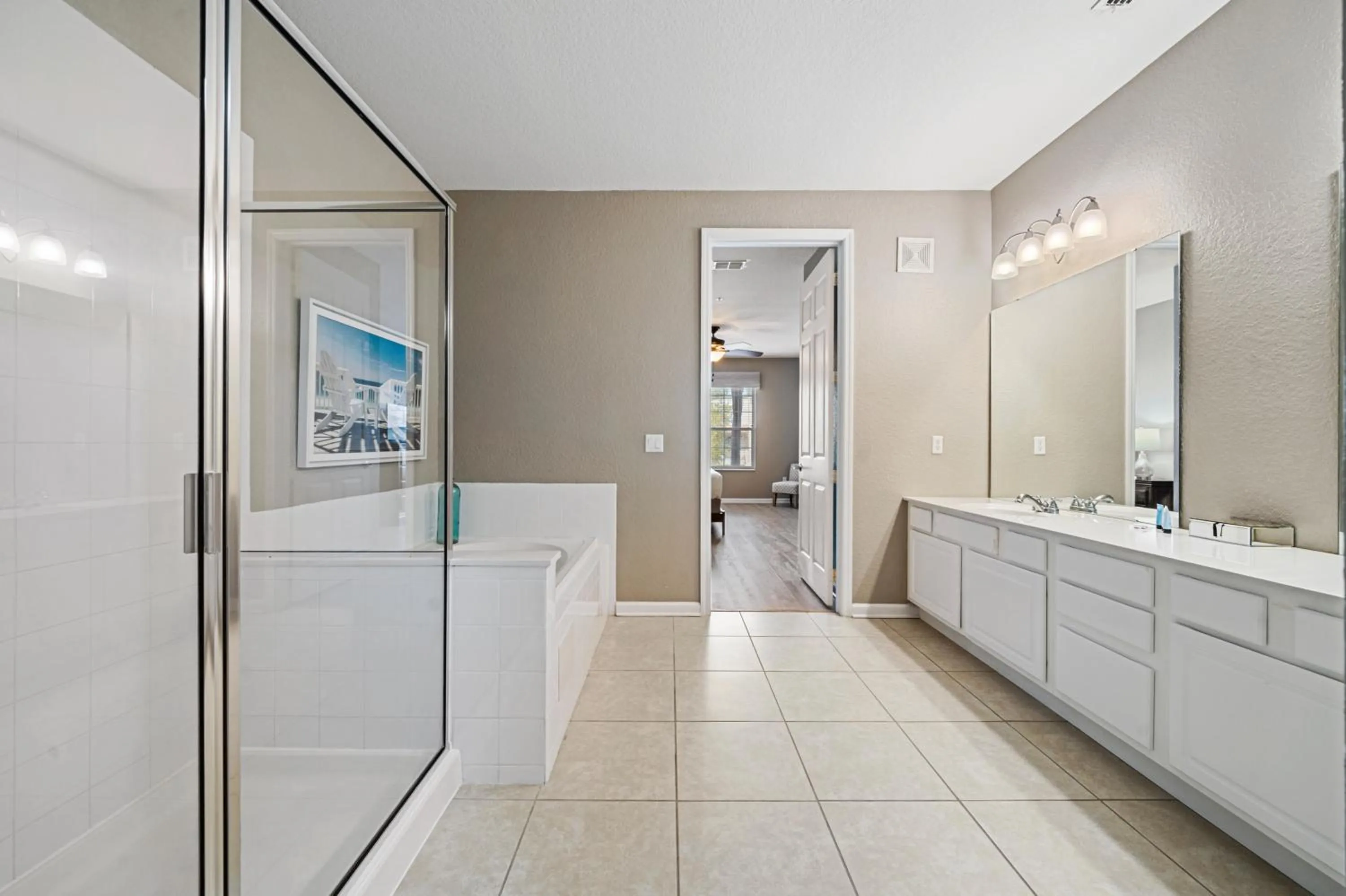 Bathroom in Orlando Resort Rentals at Universal Boulevard