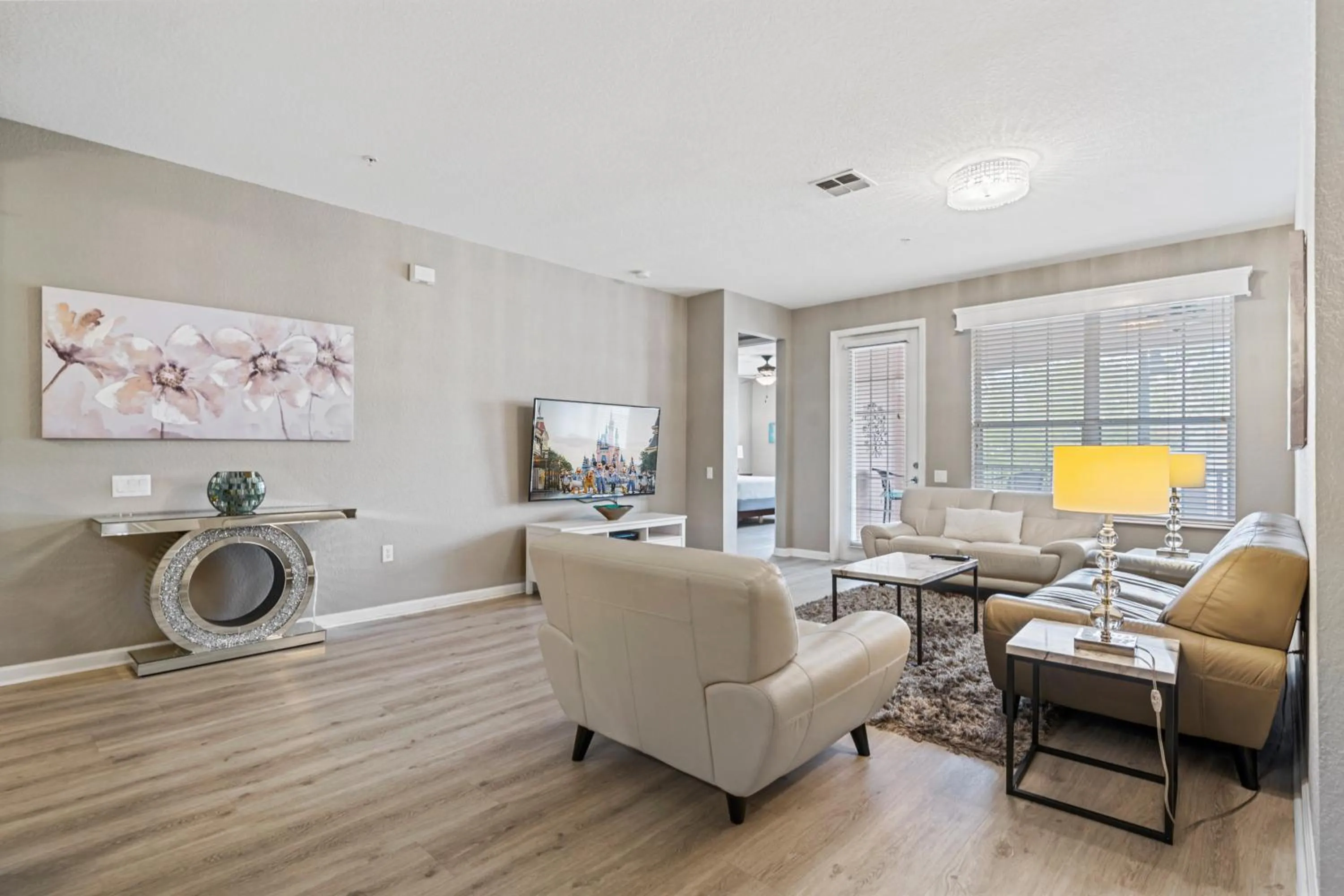 TV and multimedia in Orlando Resort Rentals at Universal Boulevard