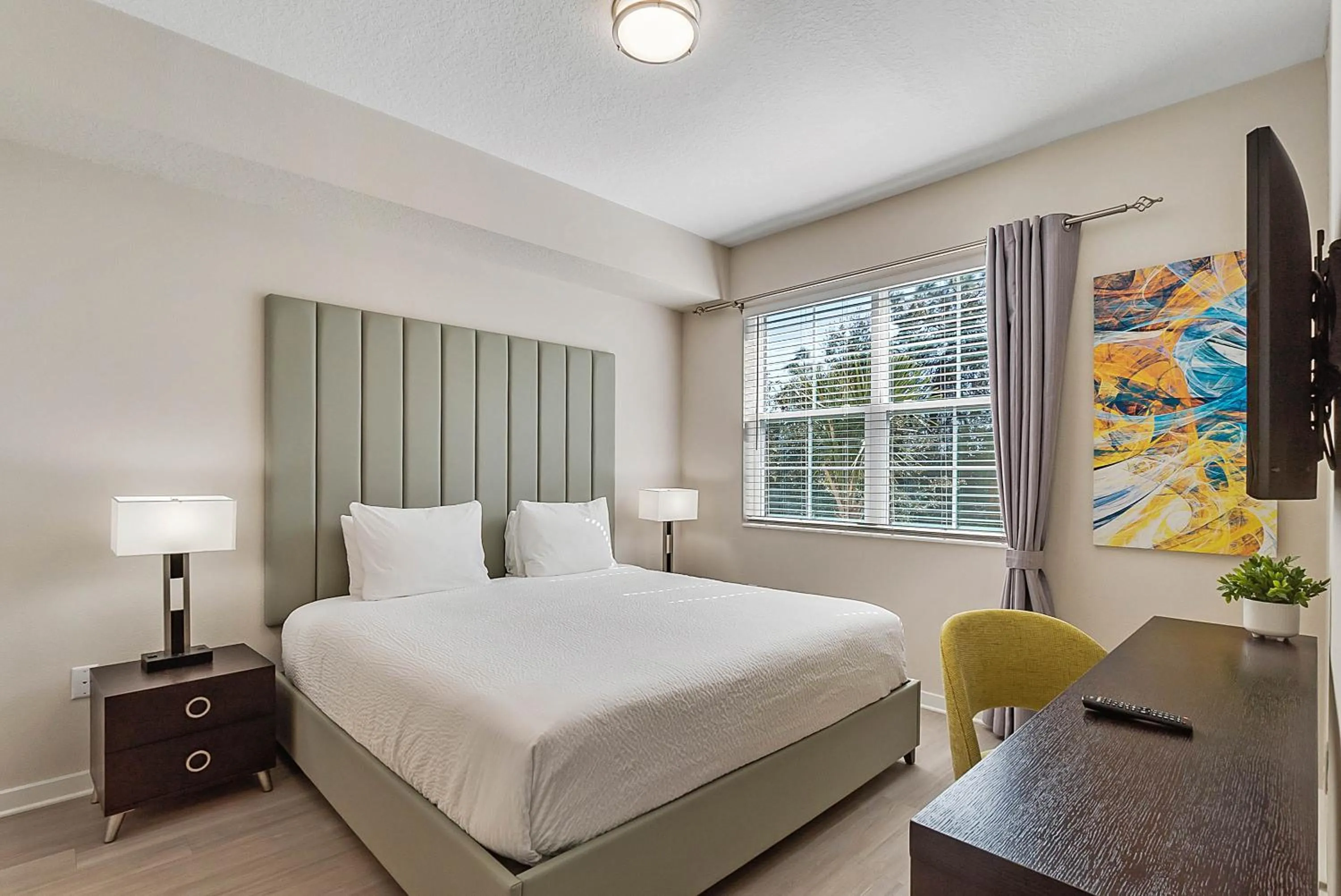 Bedroom, Bed in Orlando Resort Rentals at Universal Boulevard