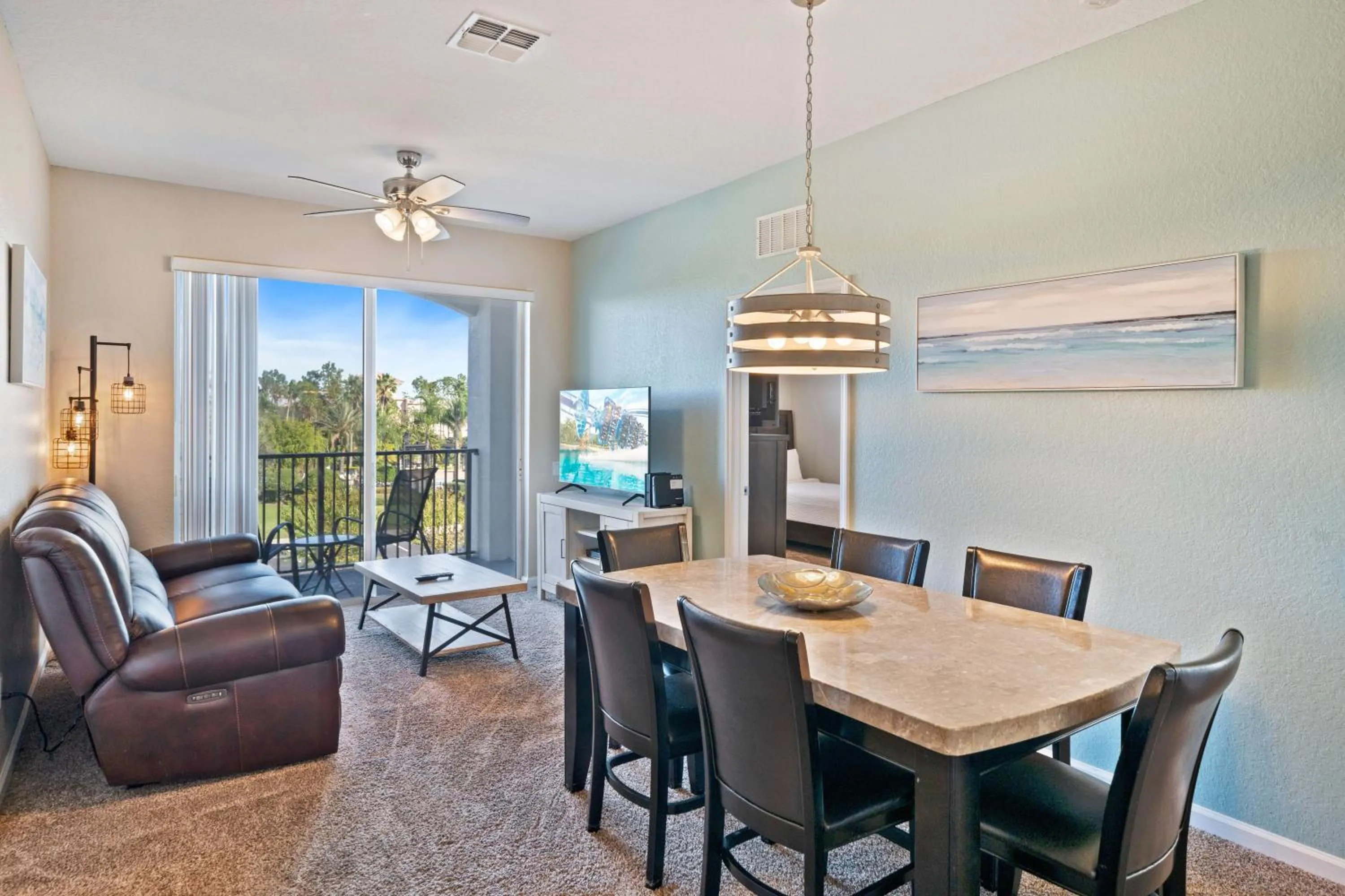 TV and multimedia in Orlando Resort Rentals at Universal Boulevard