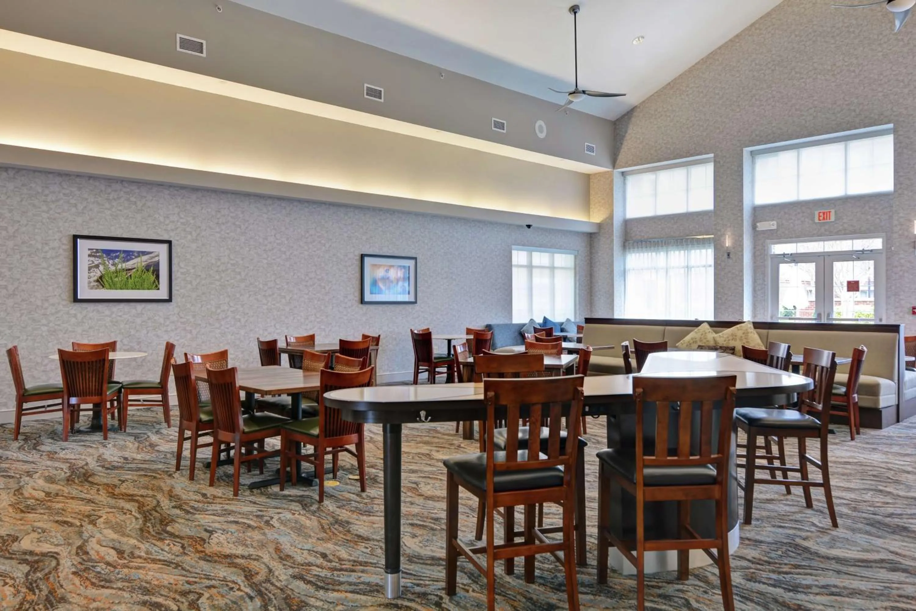 Lobby or reception in Homewood Suites Fredericksburg