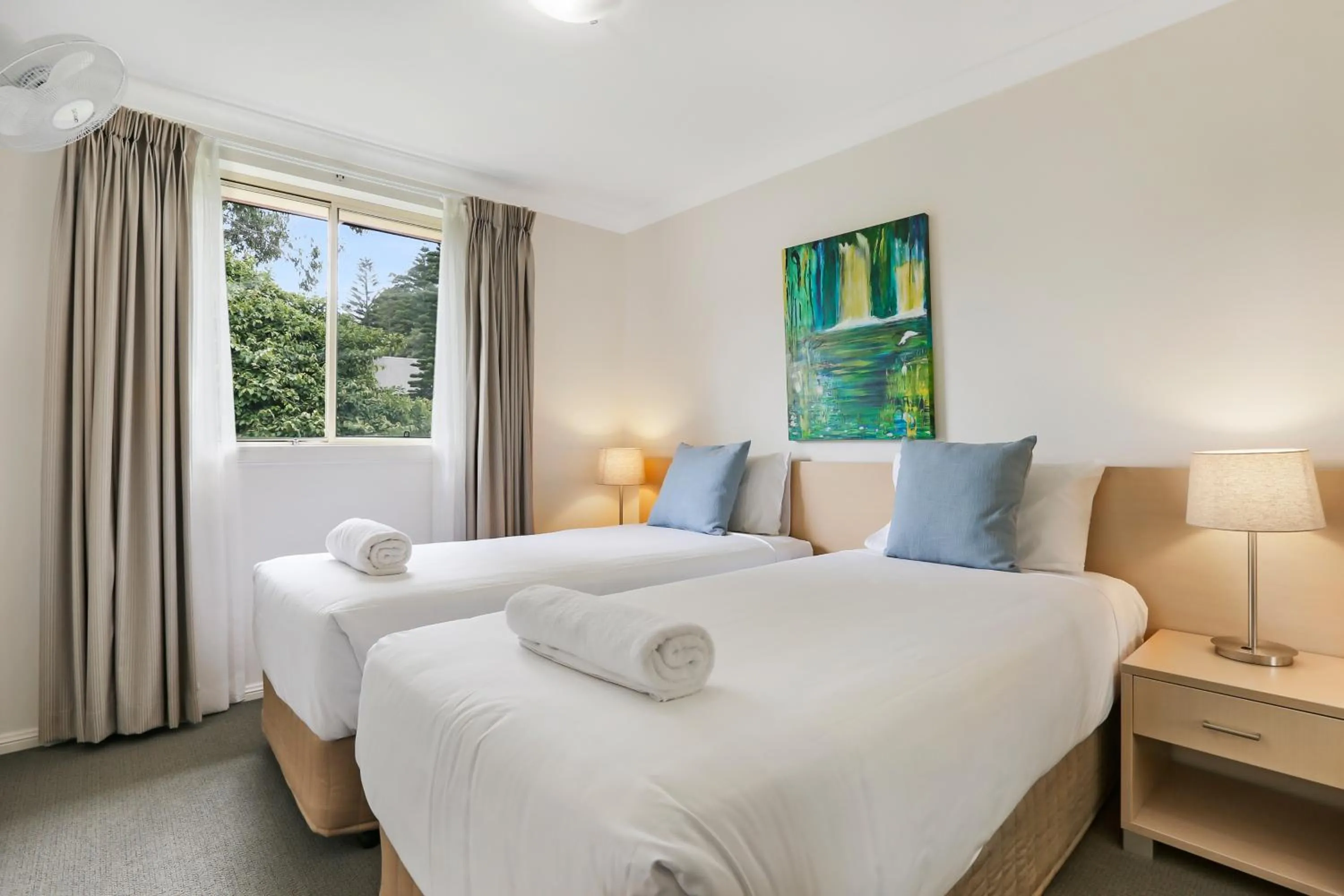 Bedroom, Bed in Terralong Terrace Apartments