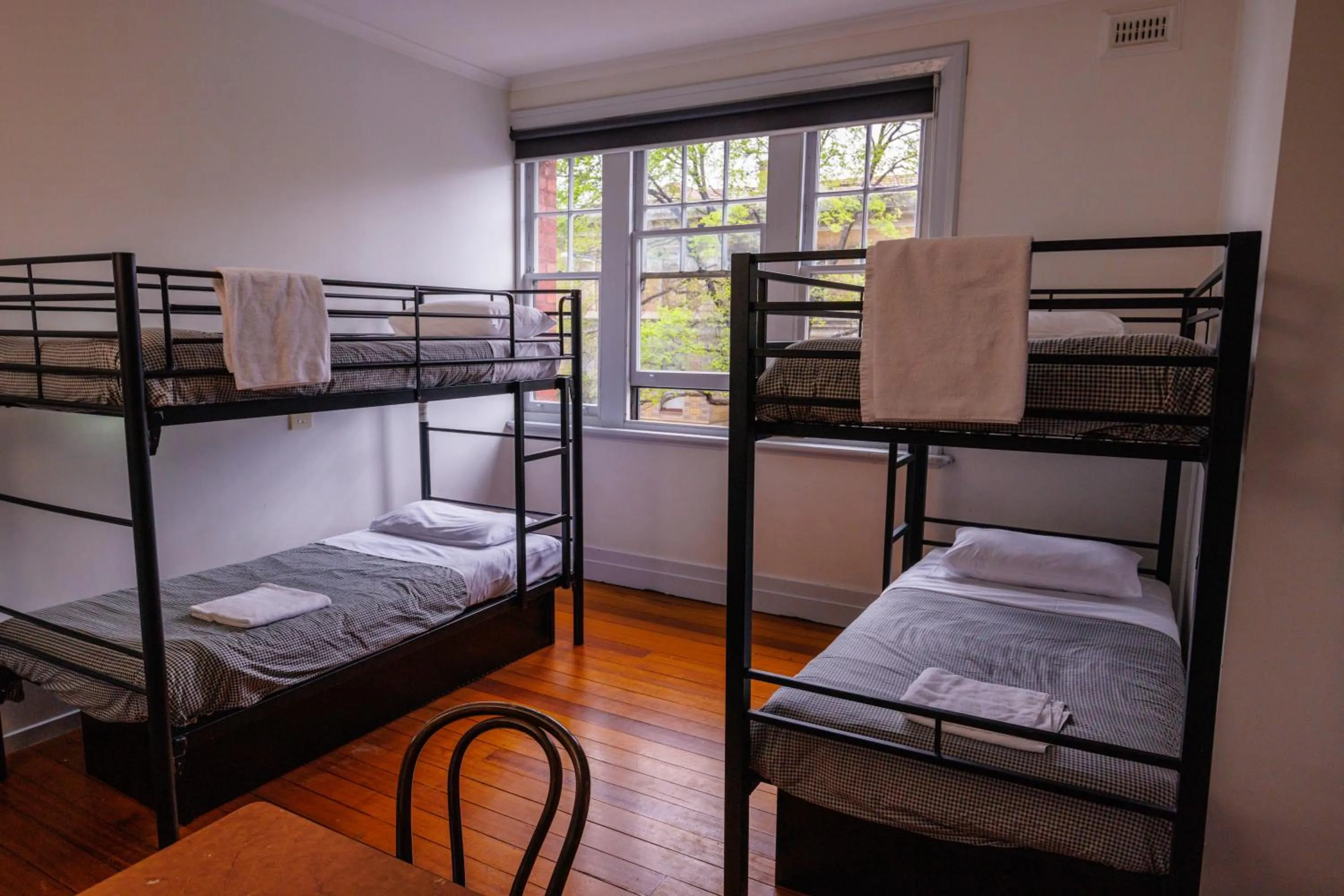 Bedroom, Bed in YHA Hobart Central