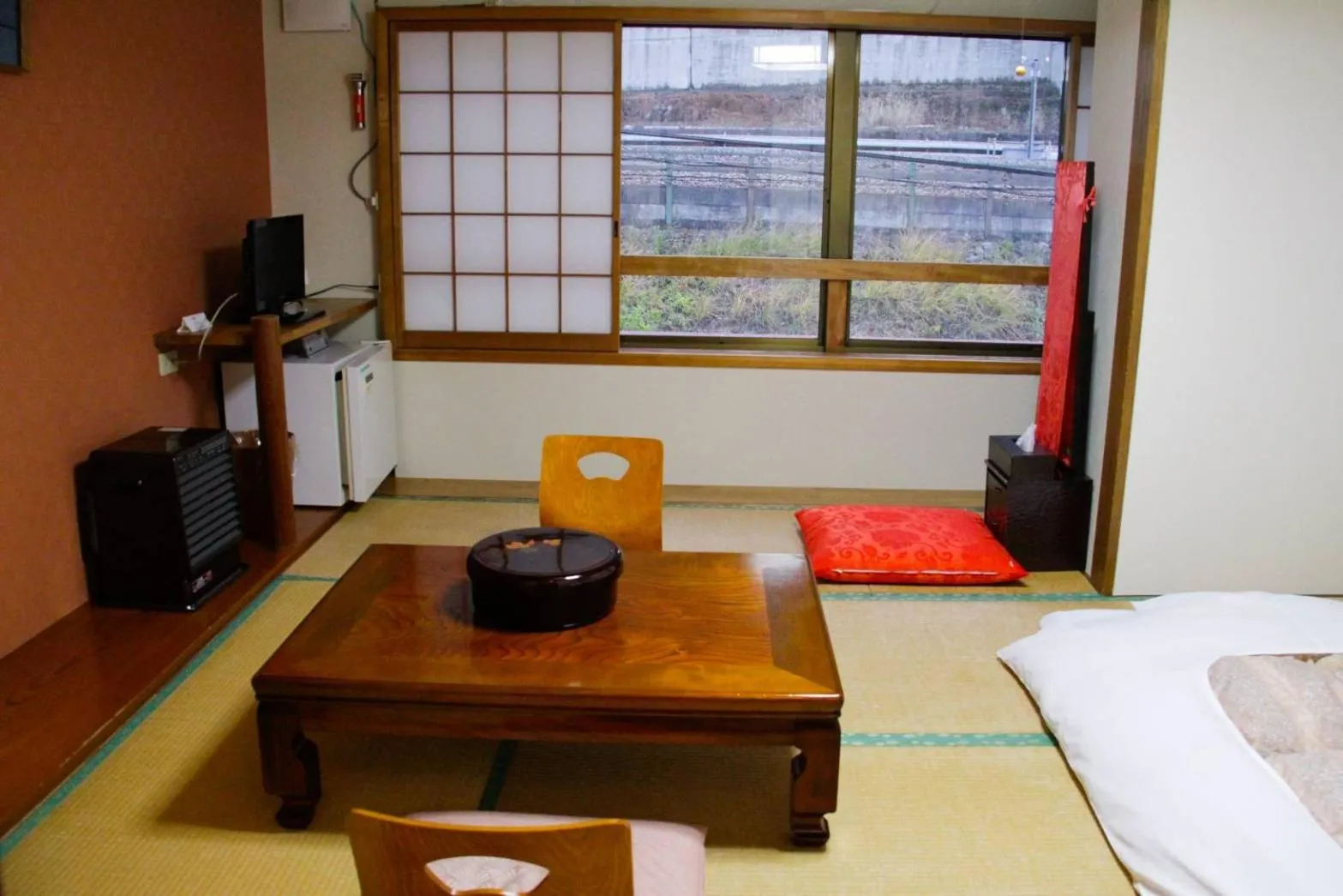 Bed in Oyado Matsubaya