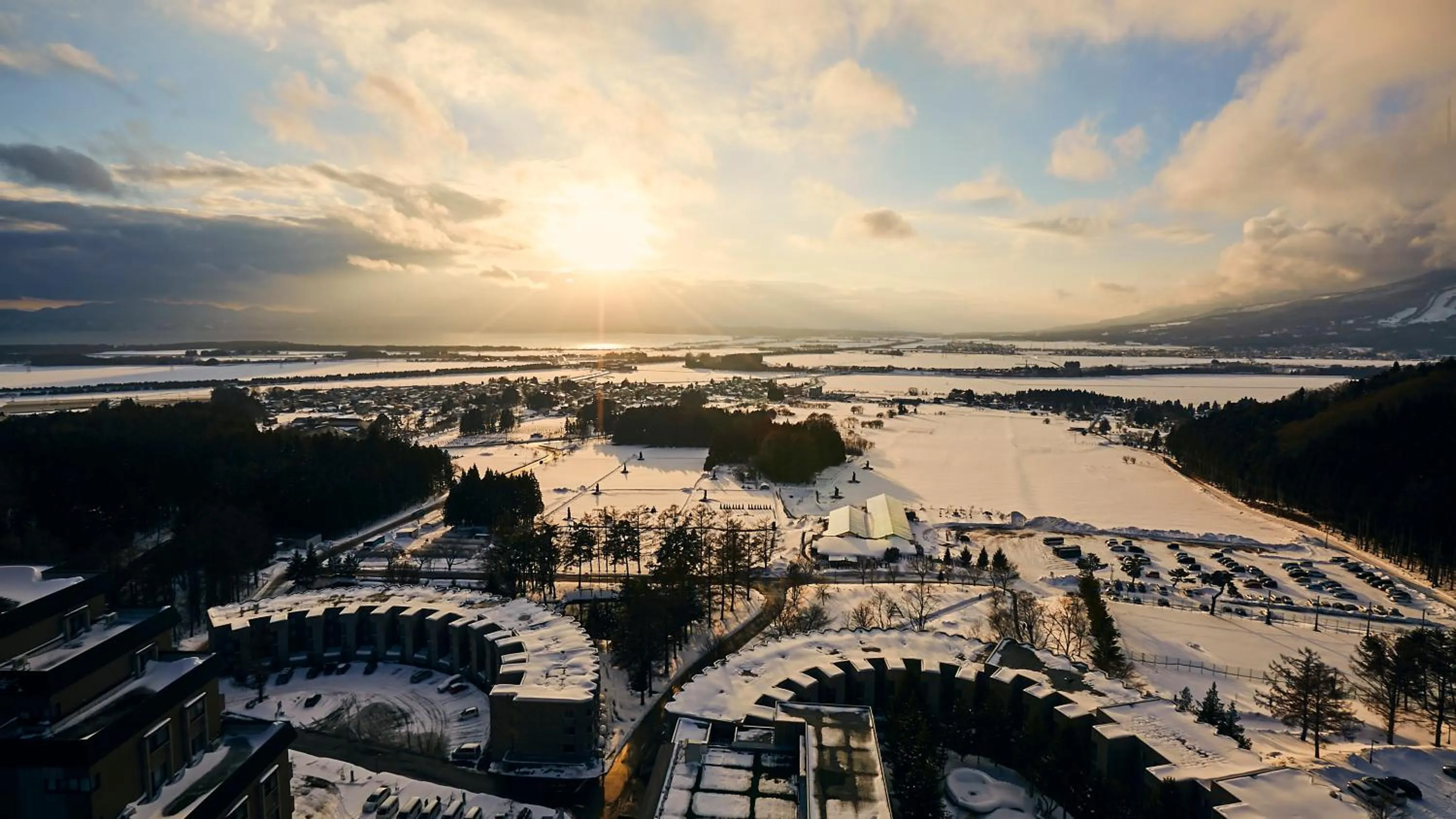 Natural landscape in Hotel Listel Inawashiro Wing Tower