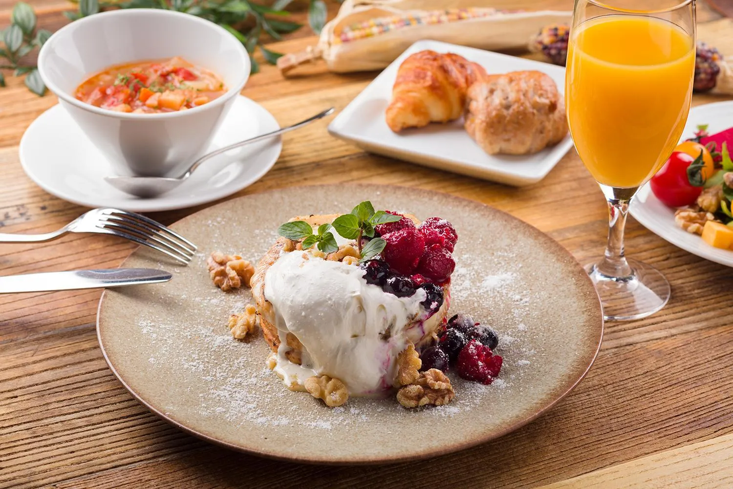 Breakfast in Karuizawa Hotel Longing House