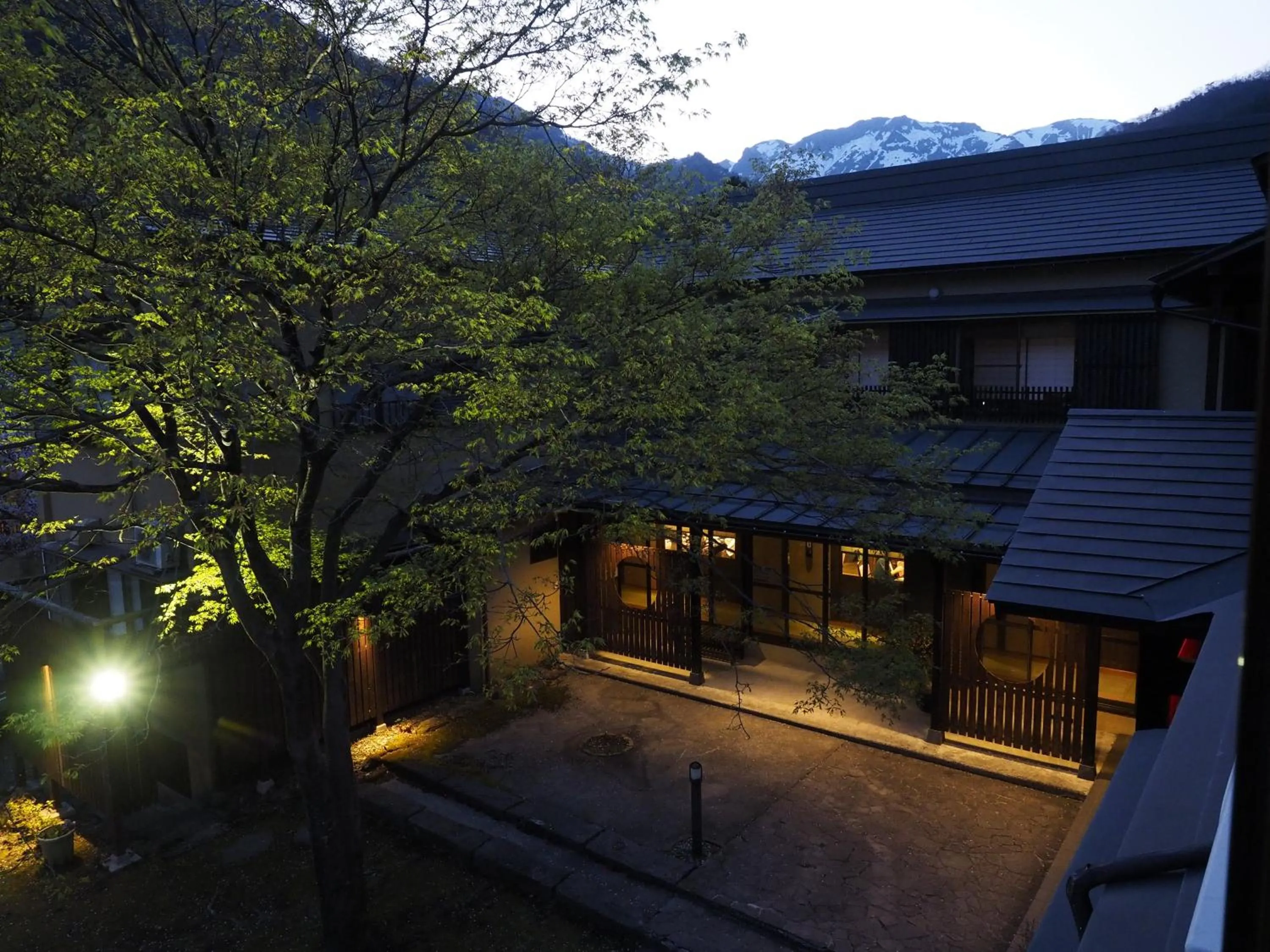Balcony/Terrace in Super Hydrogen Rich Spa Yado Kanzan