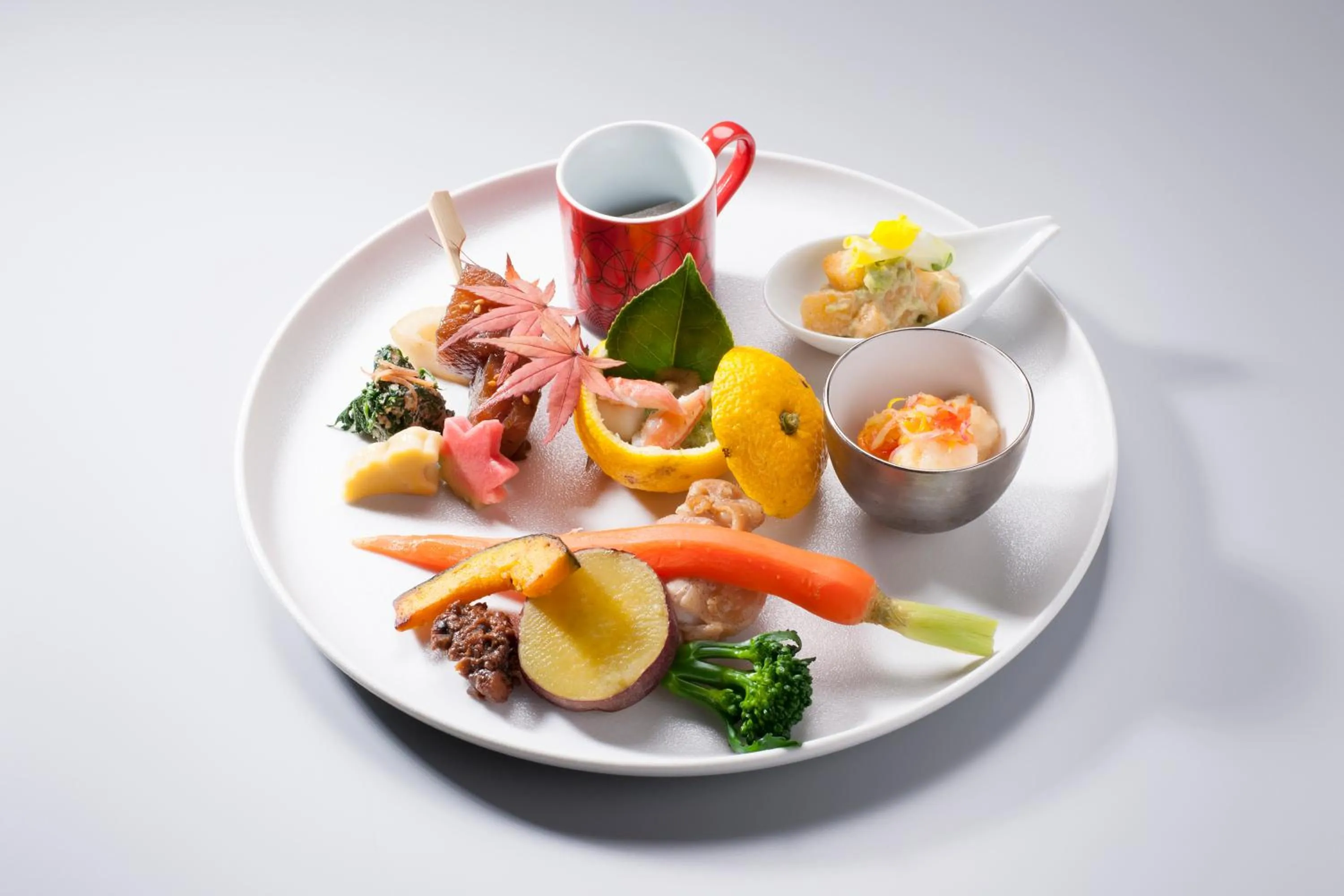 Food close-up in Super Hydrogen Rich Spa Yado Kanzan