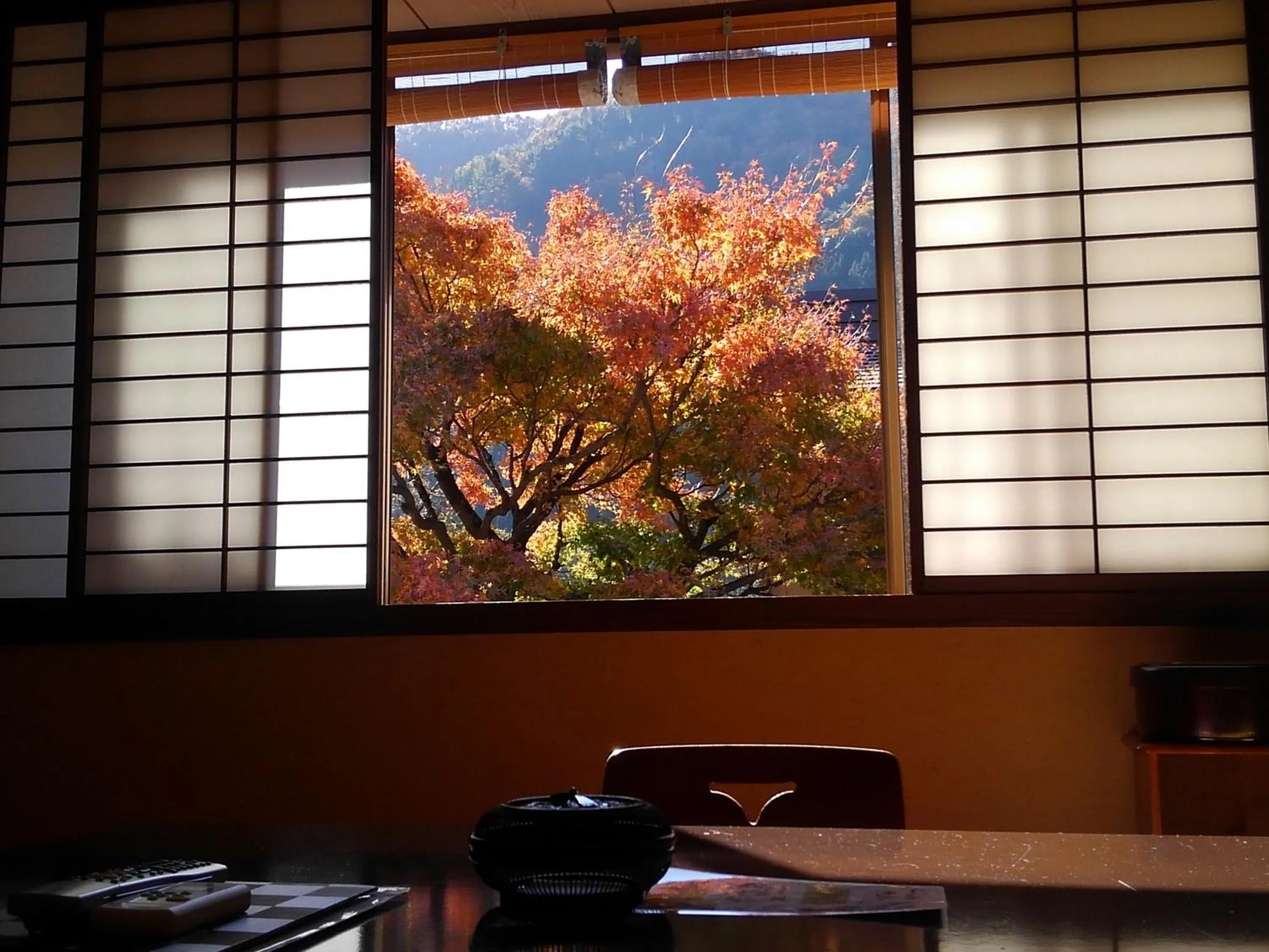 Inner courtyard view in Super Hydrogen Rich Spa Yado Kanzan