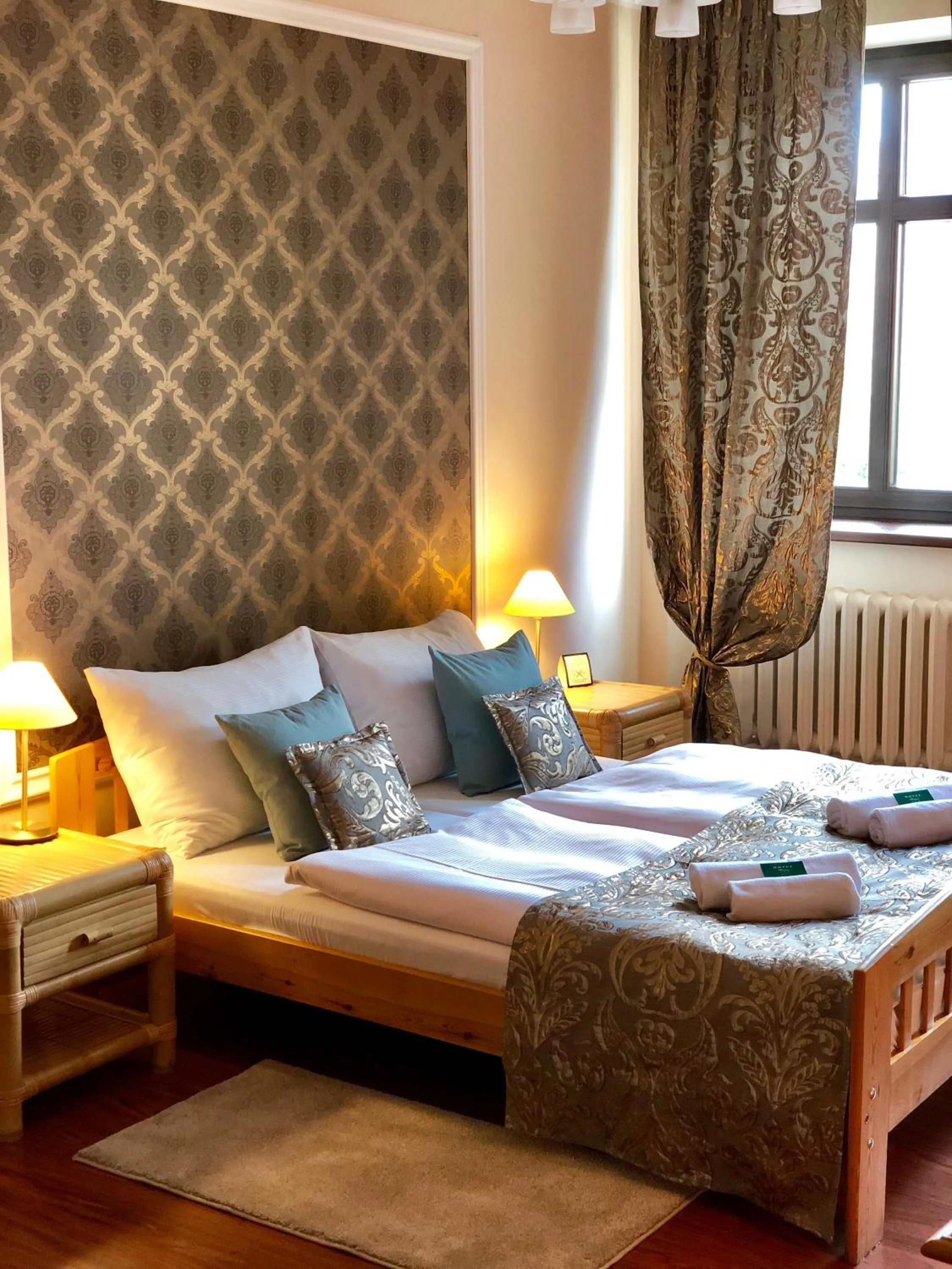 Bed in Baron Boutique Hotel