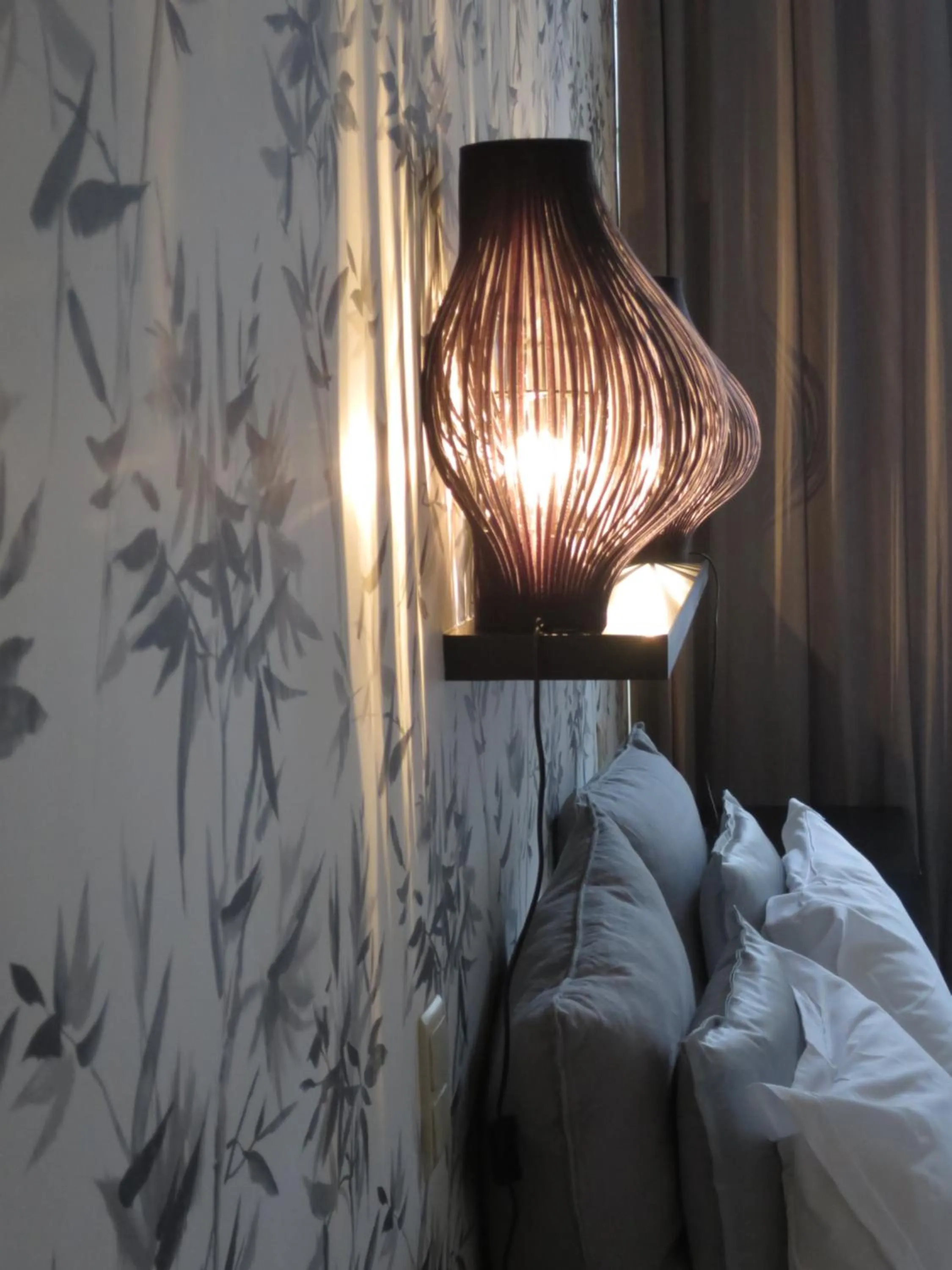 Decorative detail, Bed in Hotel Alegria