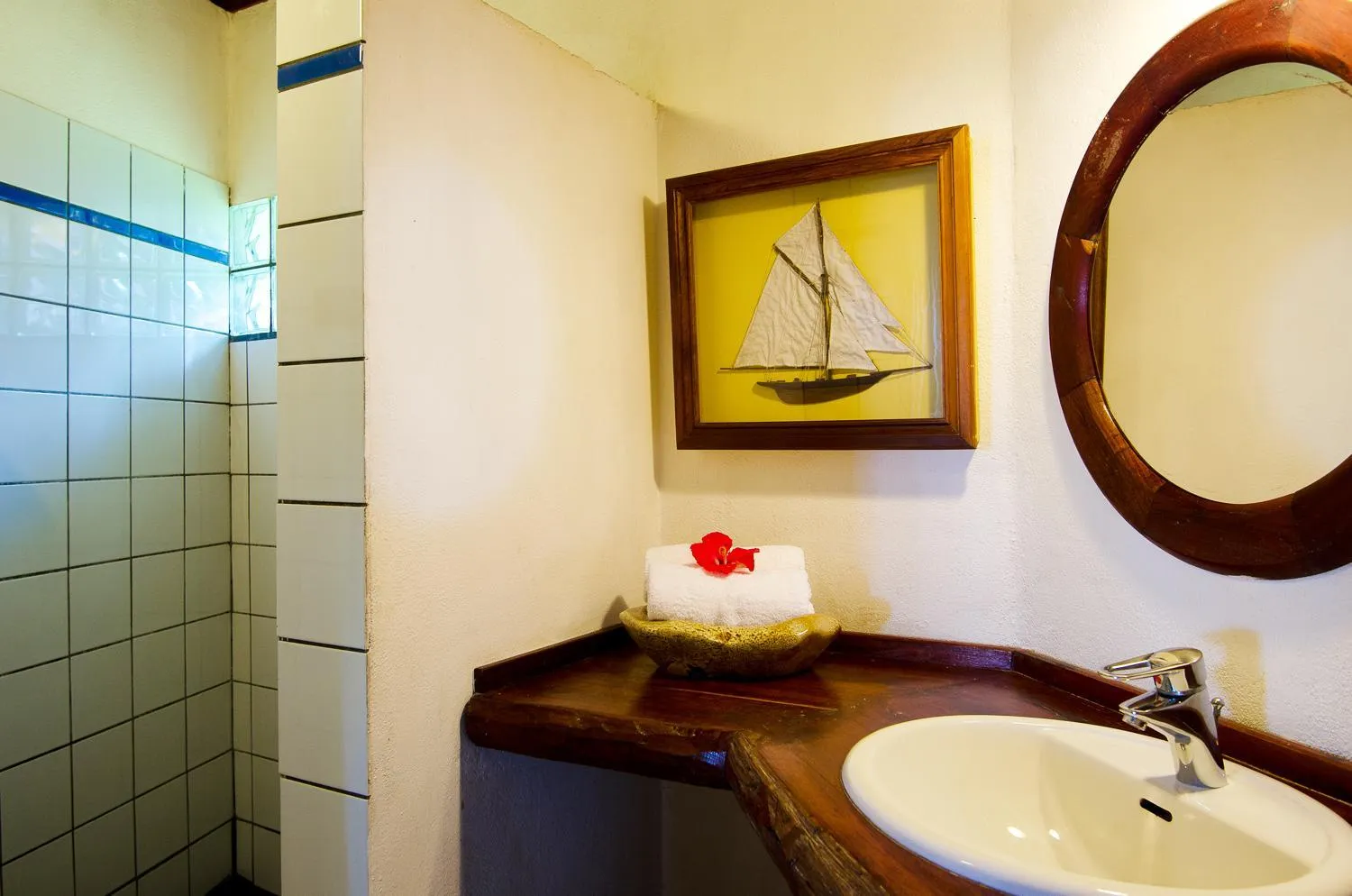Bathroom in Princesse Bora Lodge & Spa