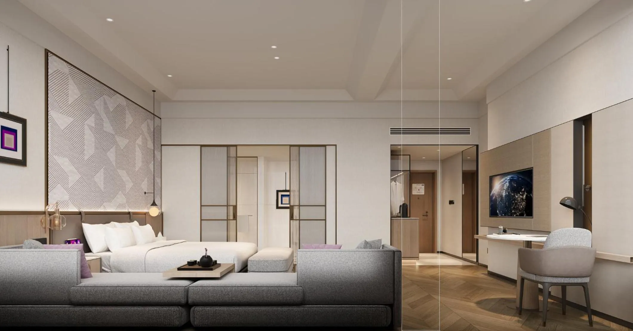 Photo of the whole room in Crowne Plaza City Center Ningbo by IHG