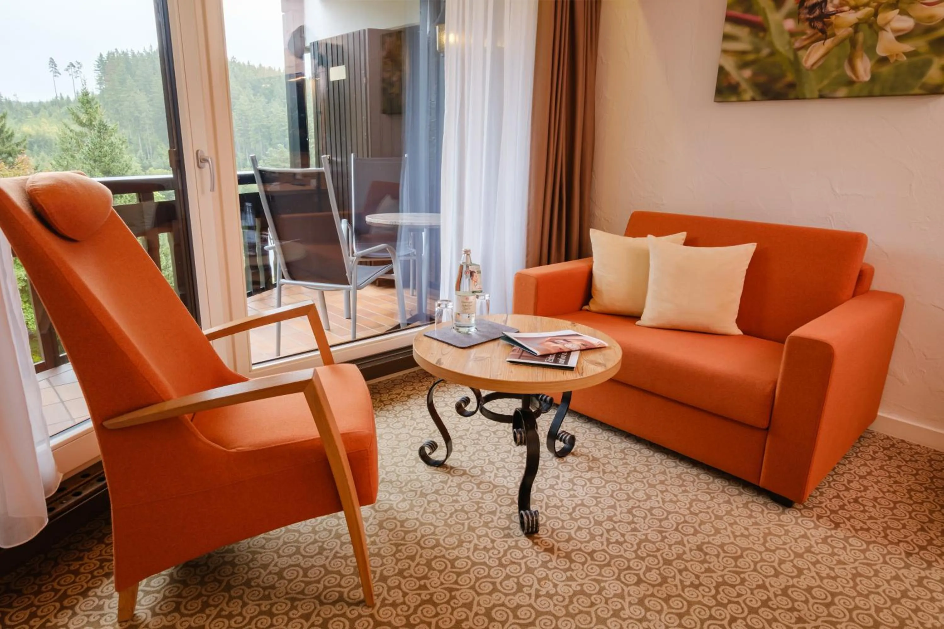 Seating area in Hotel Vier Jahreszeiten am Schluchsee