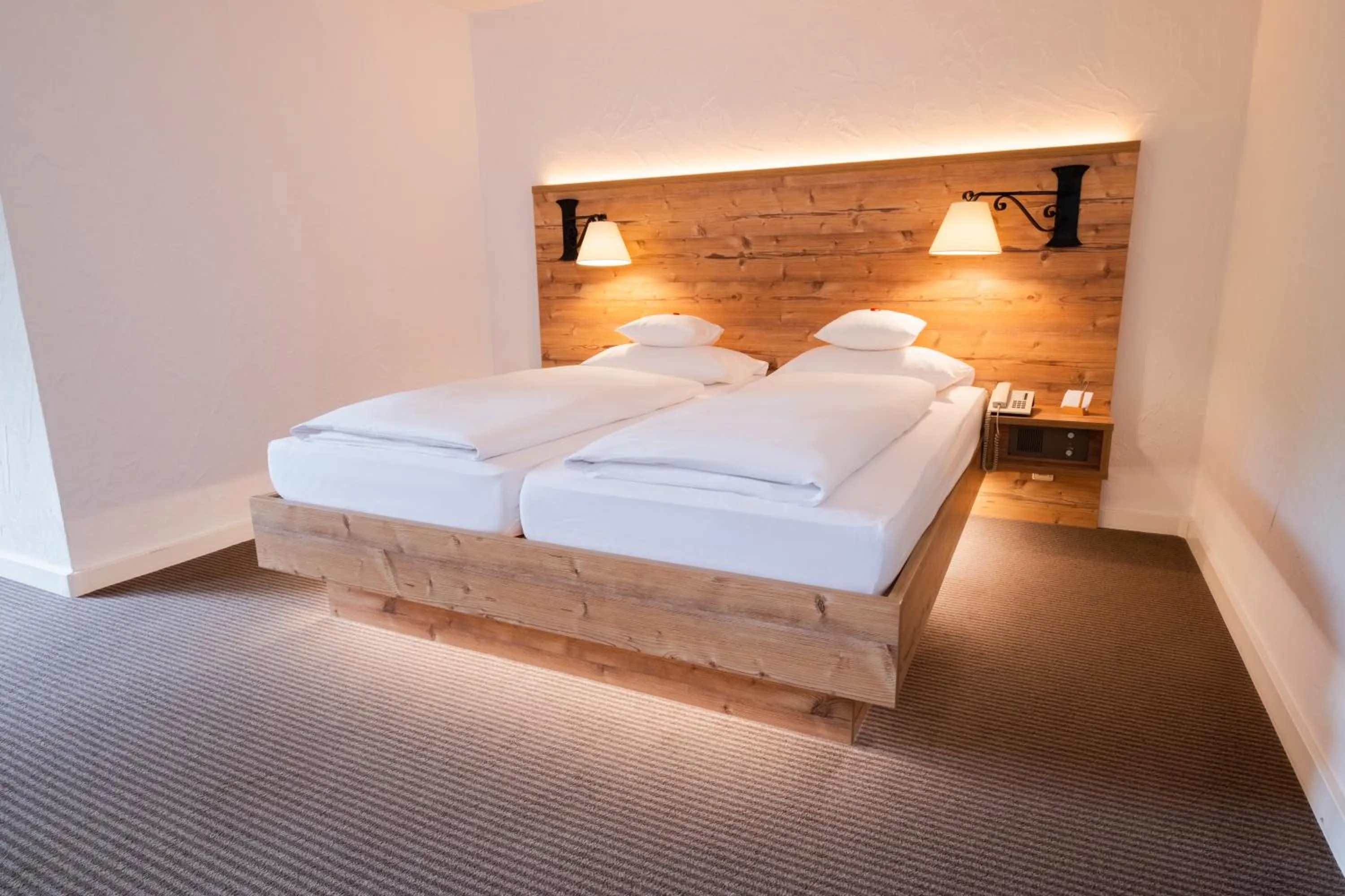 Bed in Hotel Vier Jahreszeiten am Schluchsee