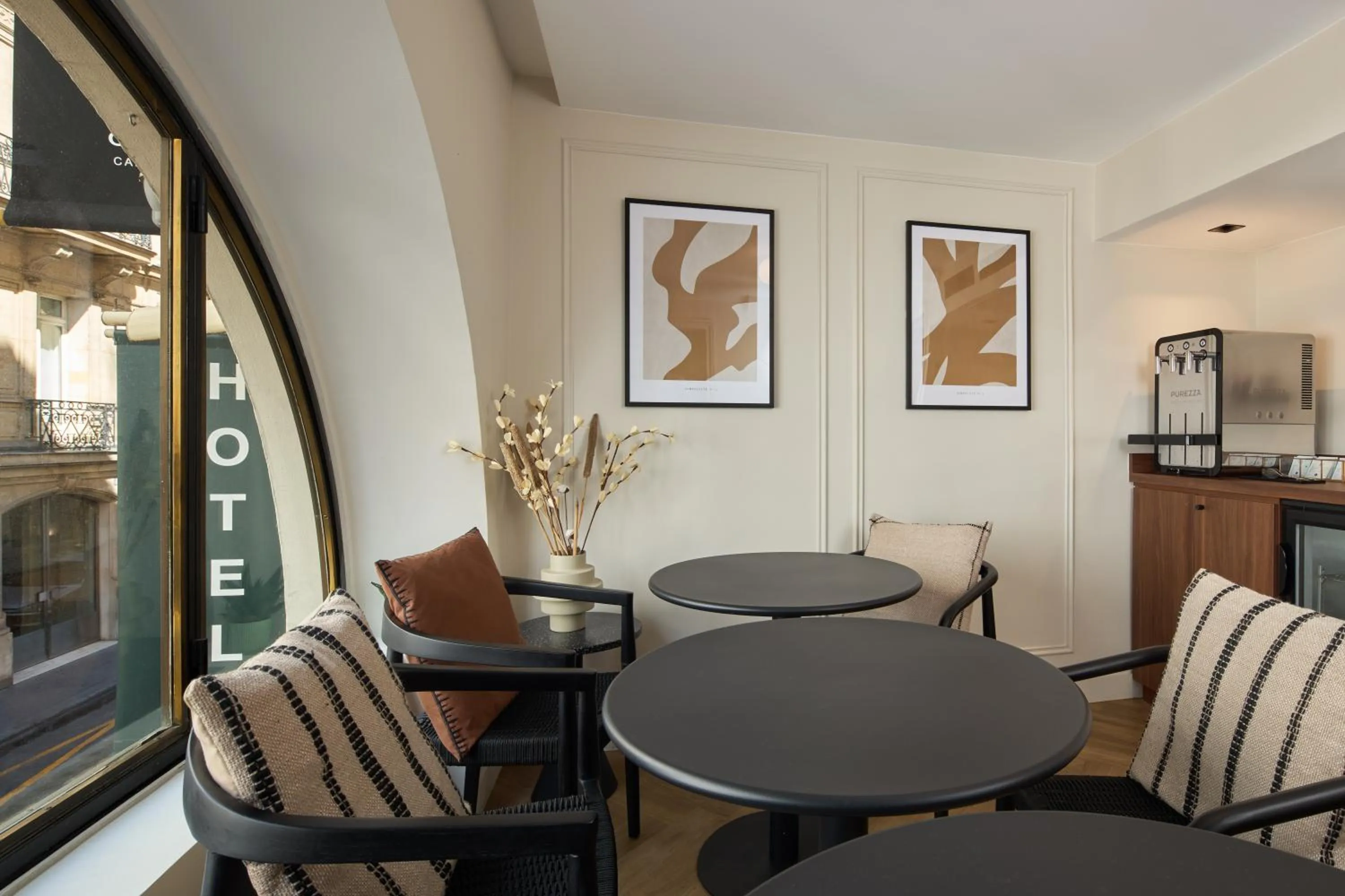 Living room in Hotel Elysée Secret