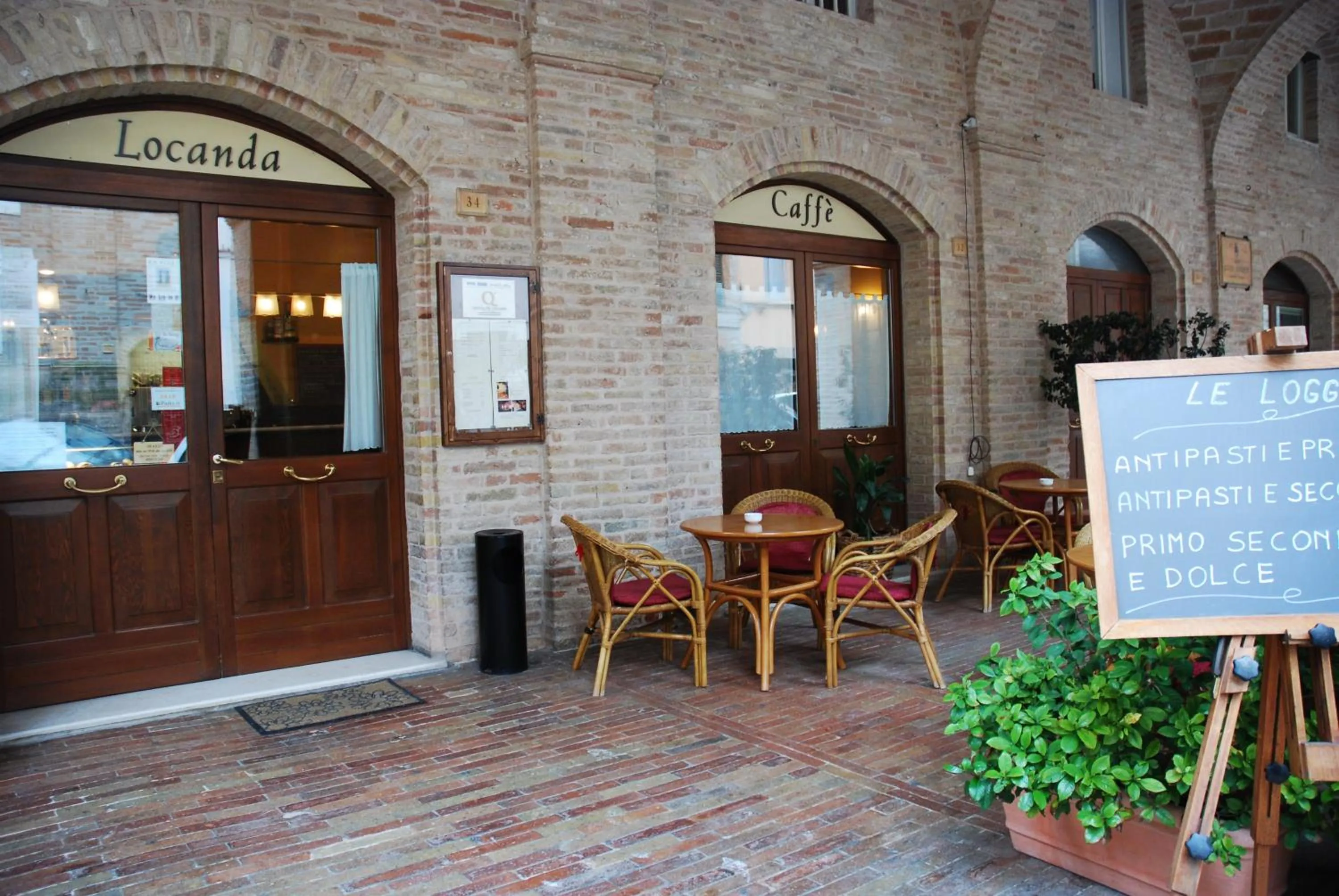 Patio in Locanda Le Logge