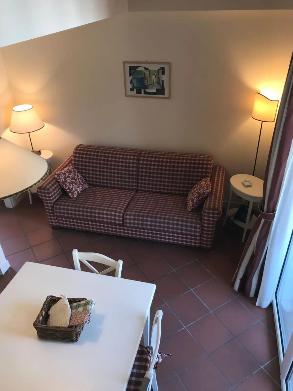 Seating area in Villa Rosella Resort