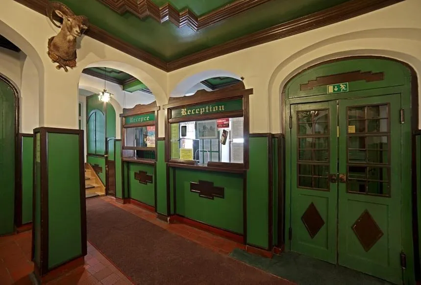 Lobby or reception in Hotel Zelený Dům