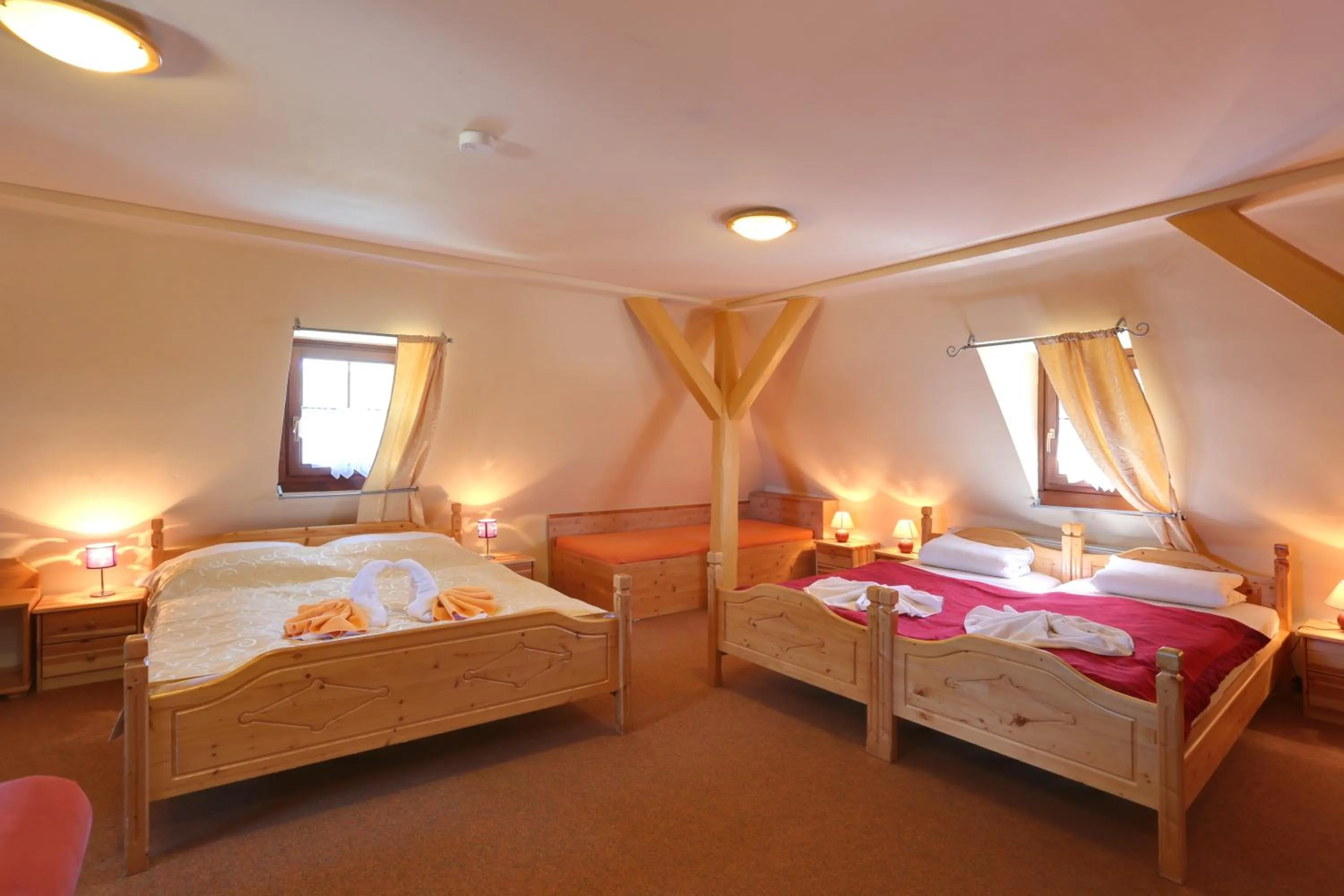 Bed in Hotel Zelený Dům