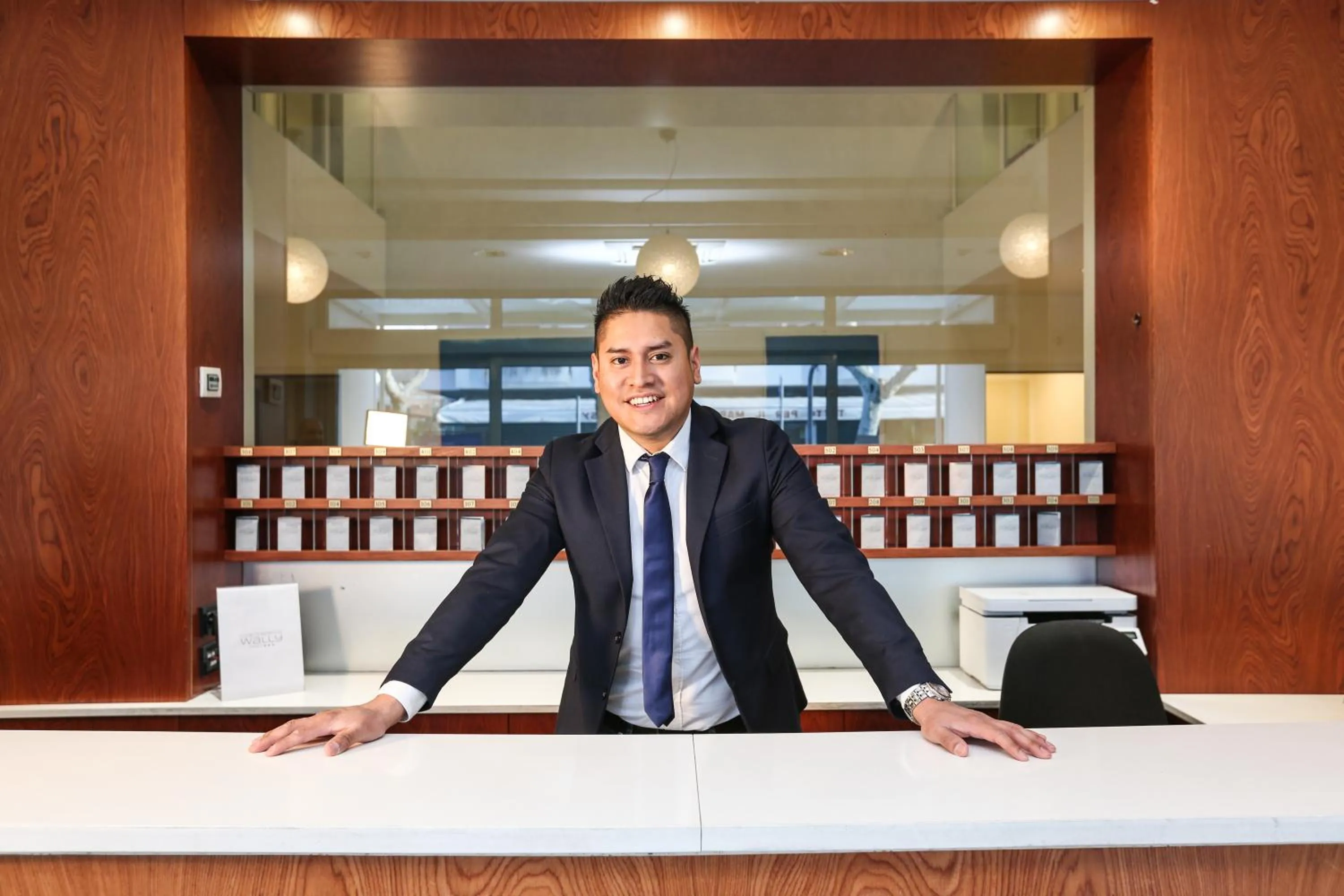 Lobby or reception in Wally Residence