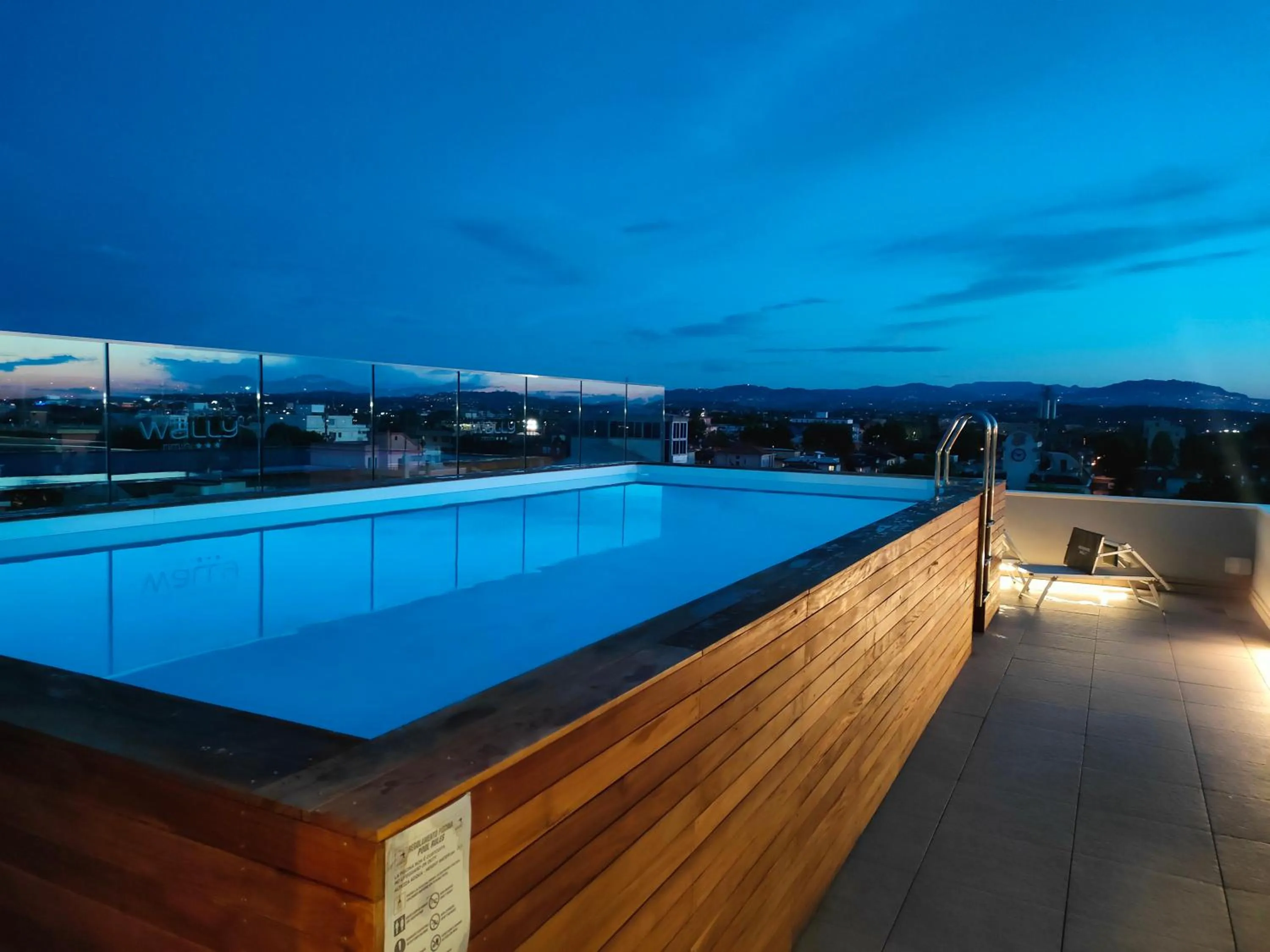 Swimming pool in Wally Residence