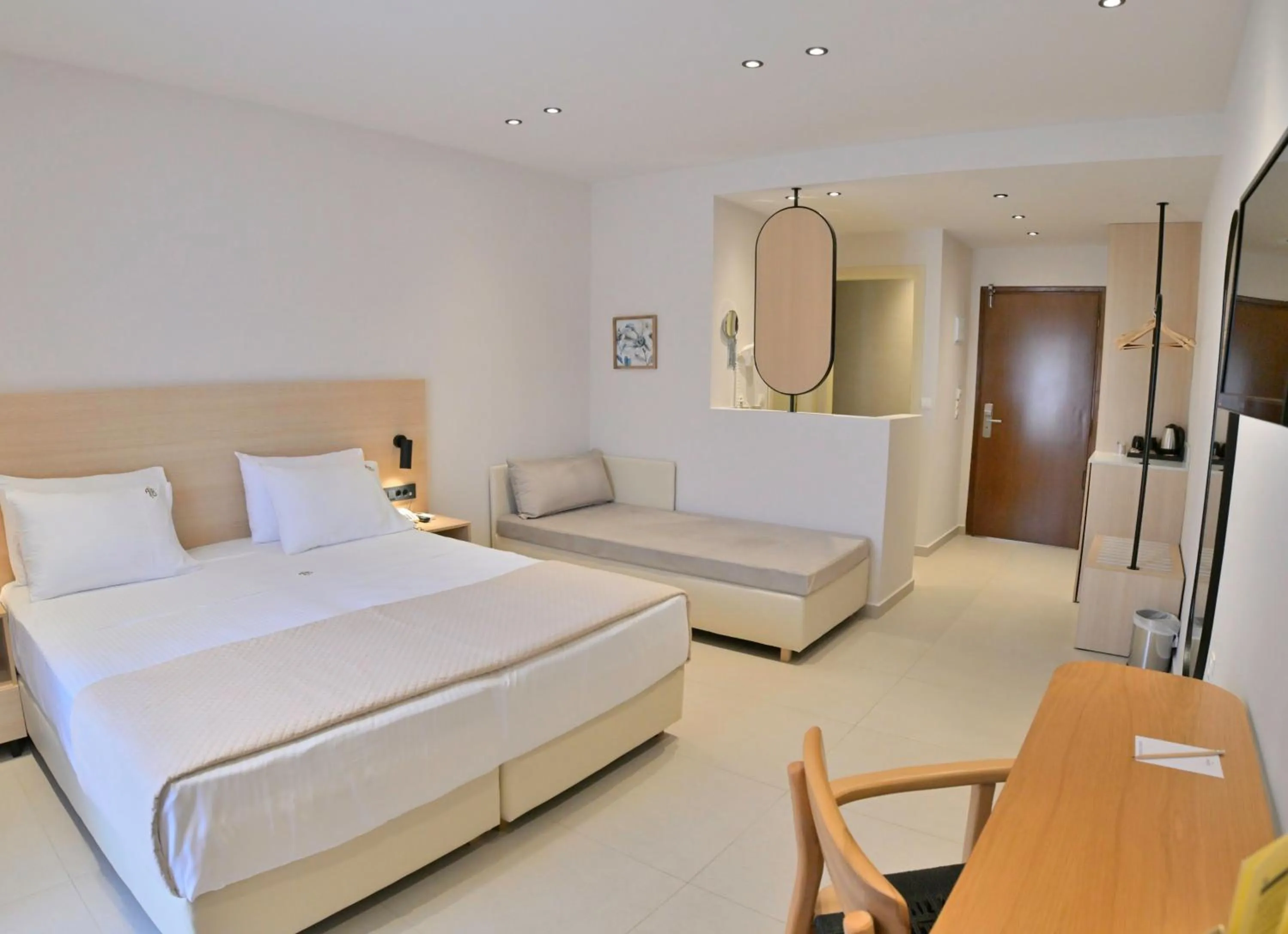 Bed in Aphrodite Beach