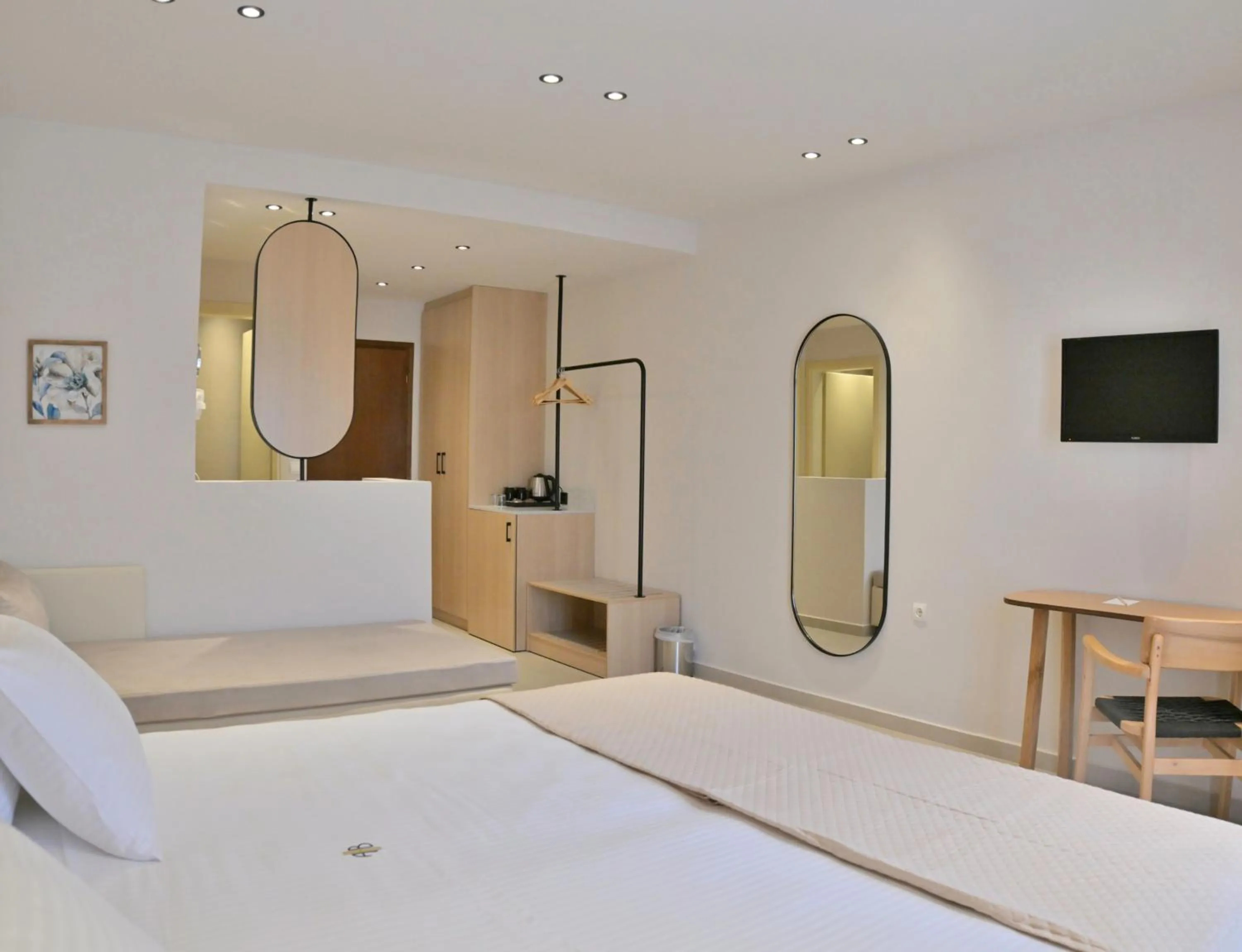 Bed in Aphrodite Beach