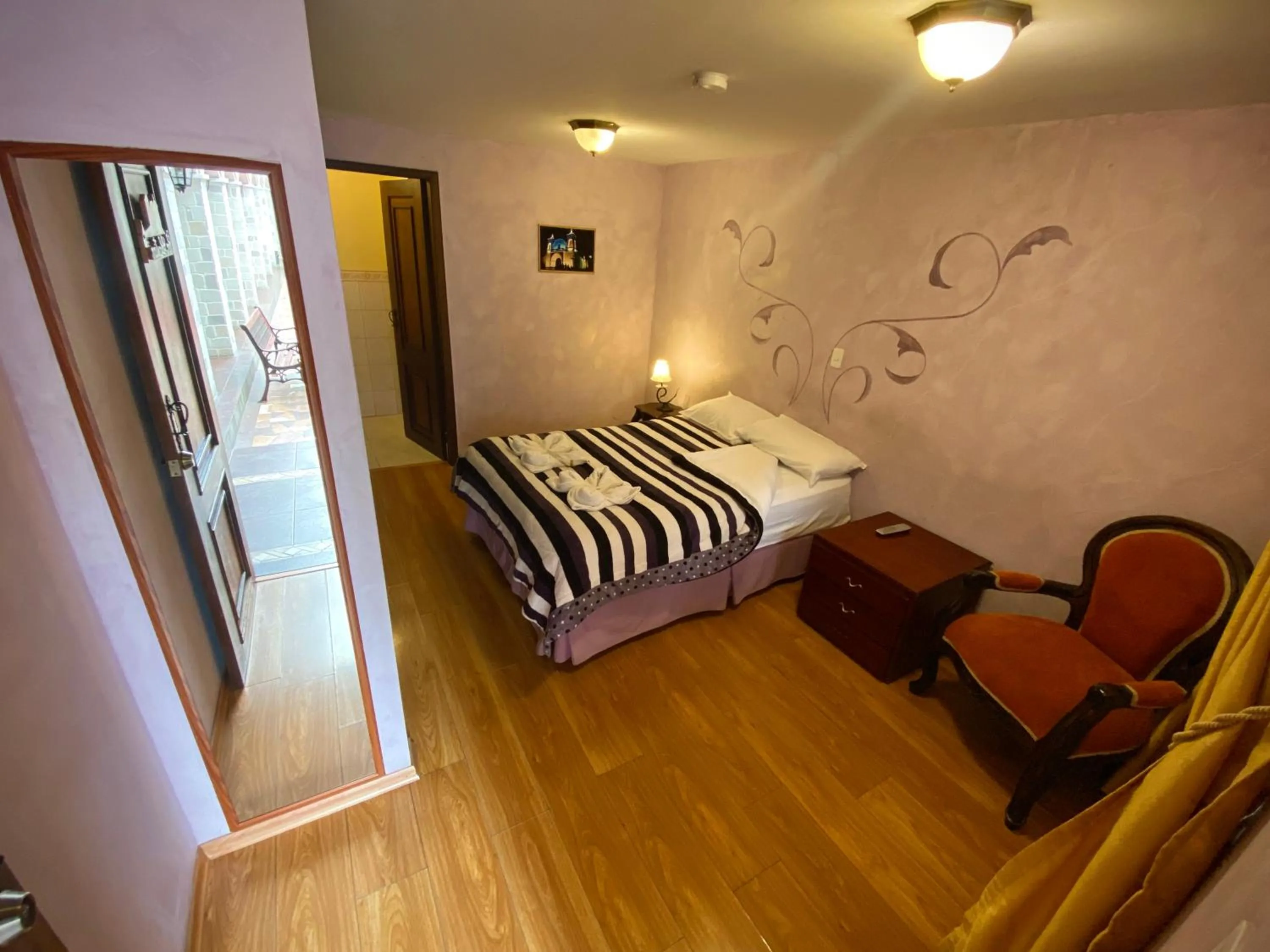 Bed in Villa de Tacvnga Hotel